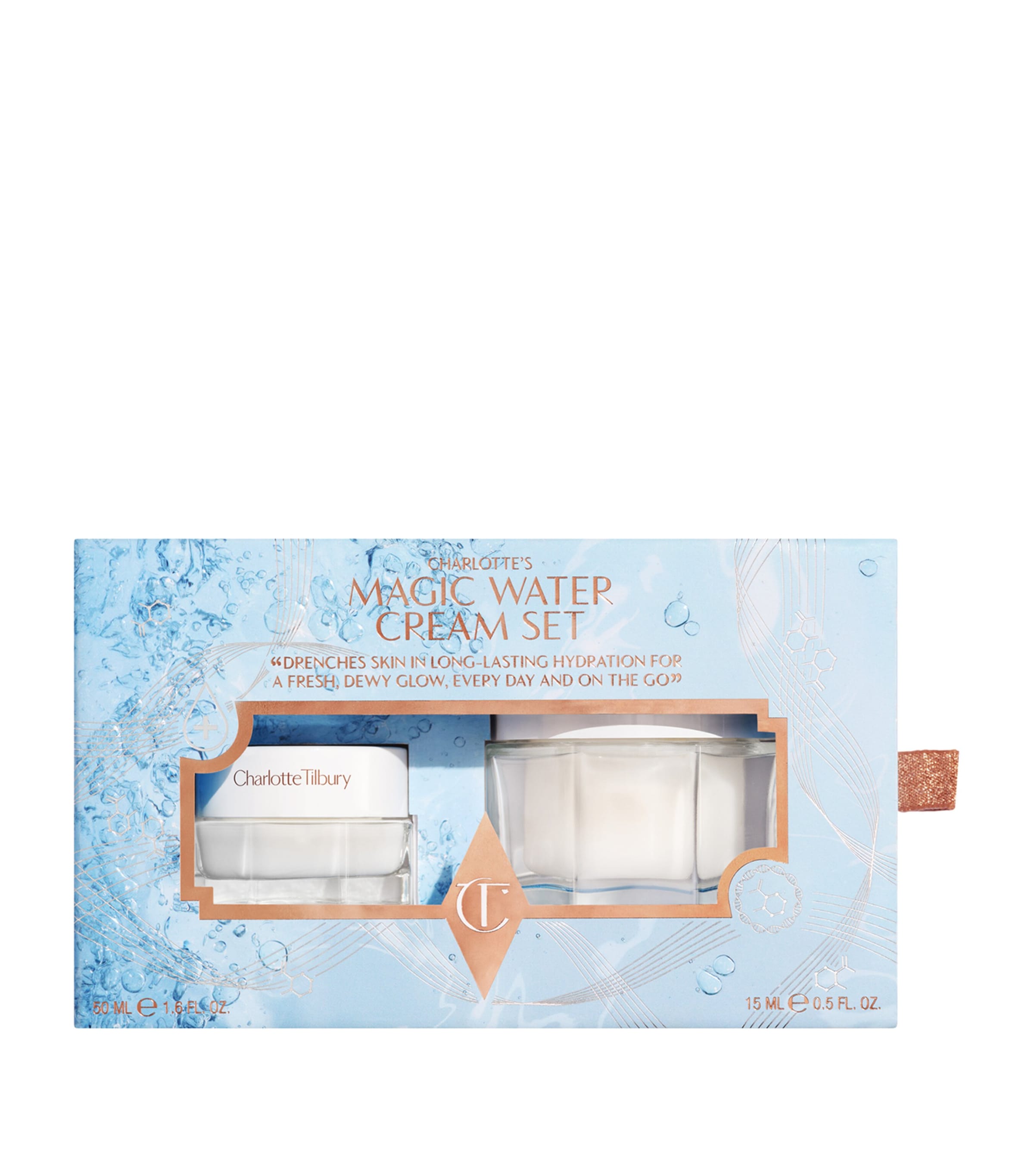 Charlotte Tilbury Charlotte's Magic Water Cream Set In White