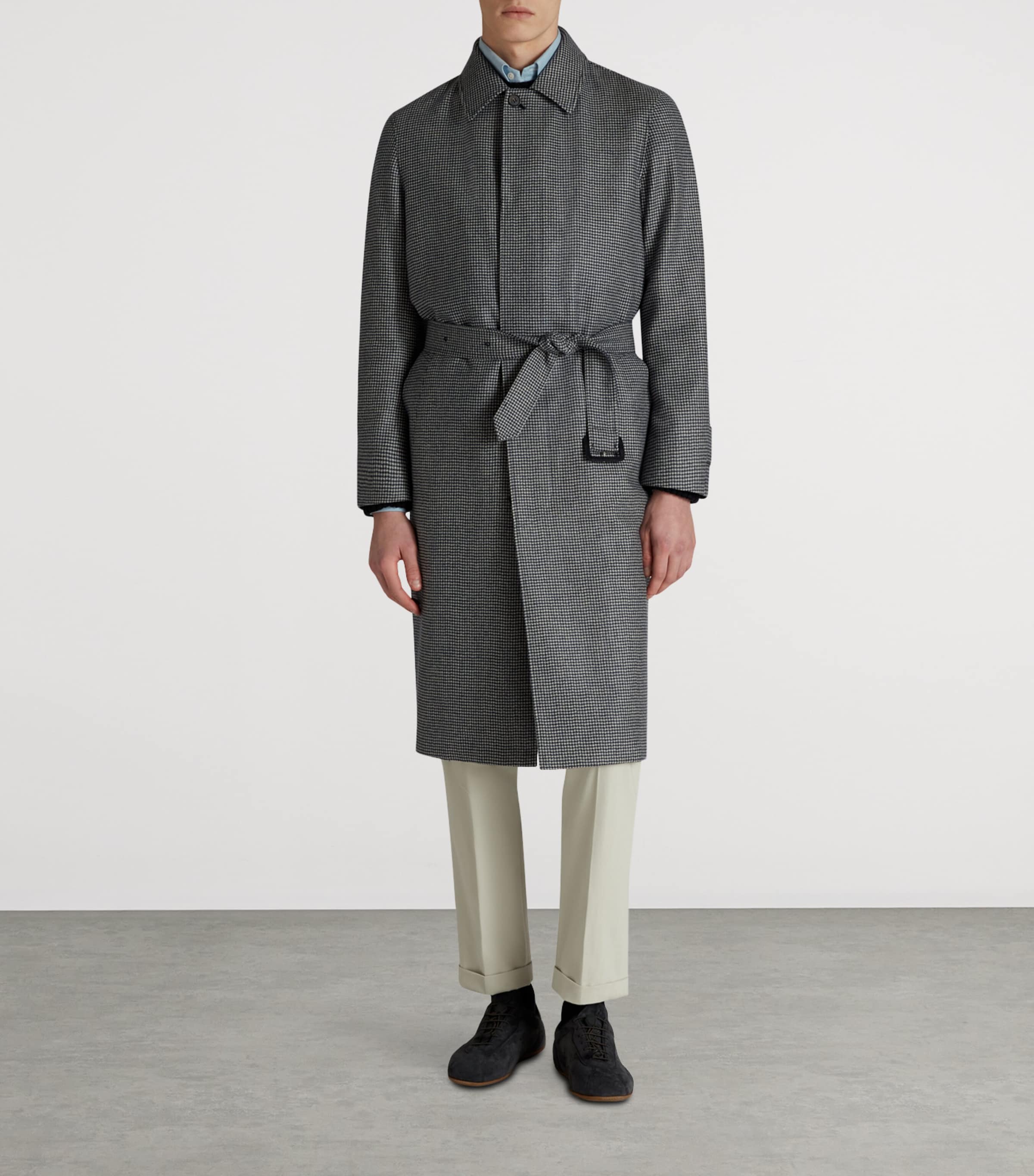 H BEAUTY u0026 YOUTH／Balmacaan Coat Polo Ralph Lauren Red Wool Tweed Plaid Balmacaan Coat | Harrods UK