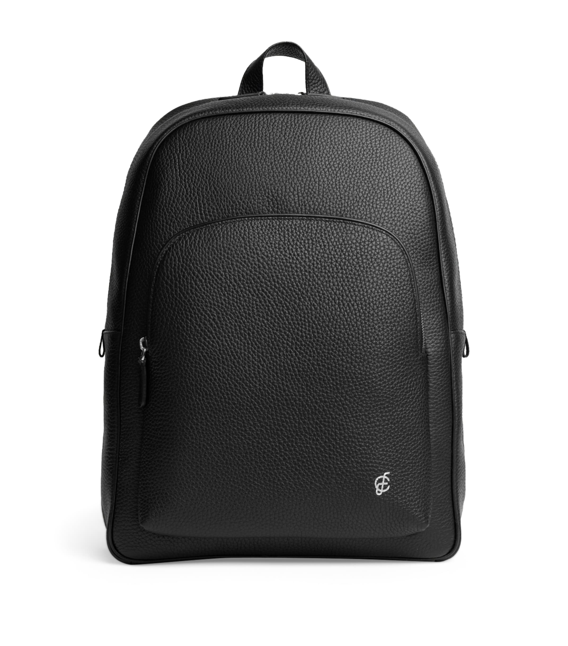 Carl Friedrik Leather Ayrton Backpack Black Image 1