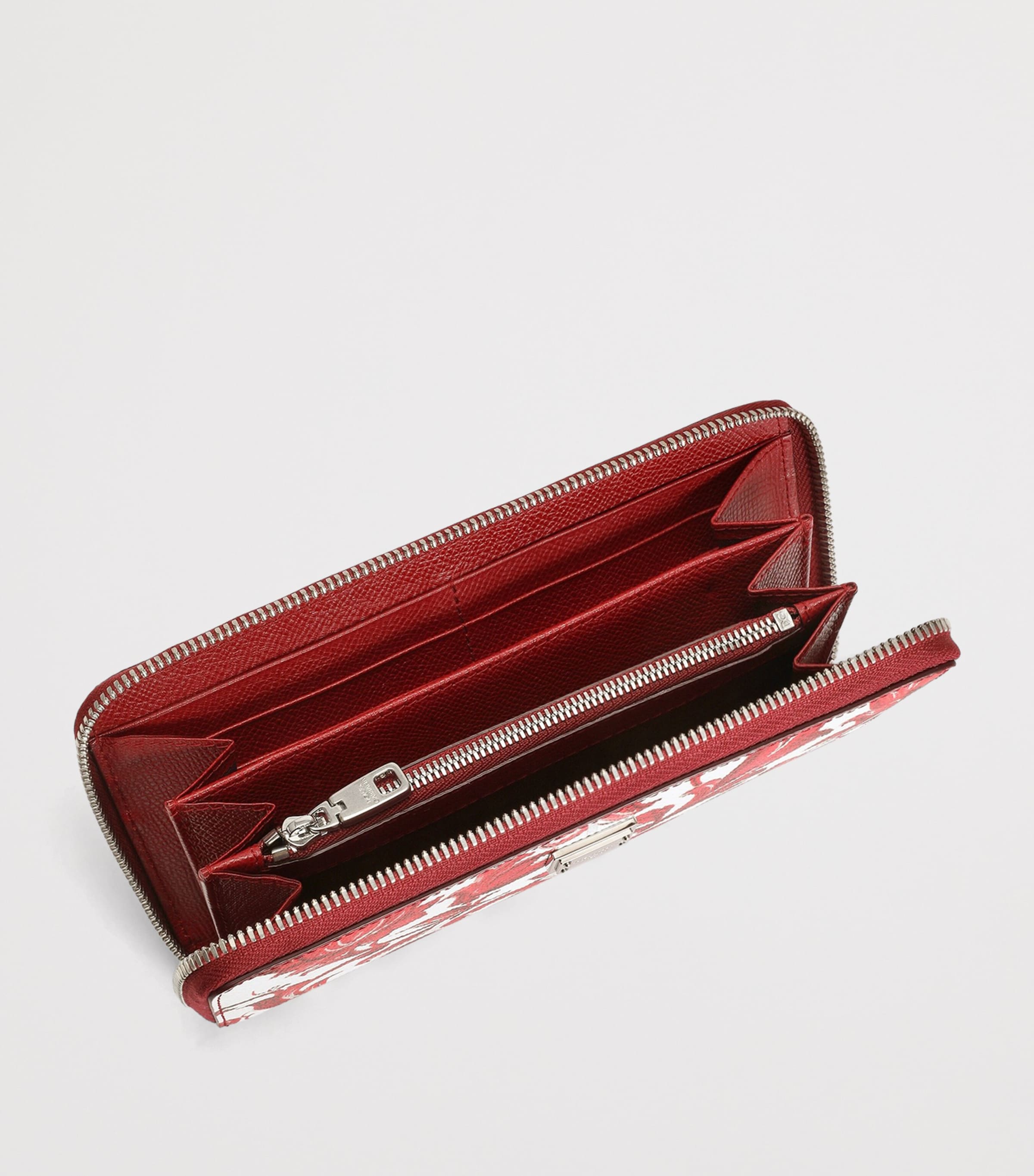 Dolce&Gabbana Leather Majolica Wallet Maiolica Rub Image 4