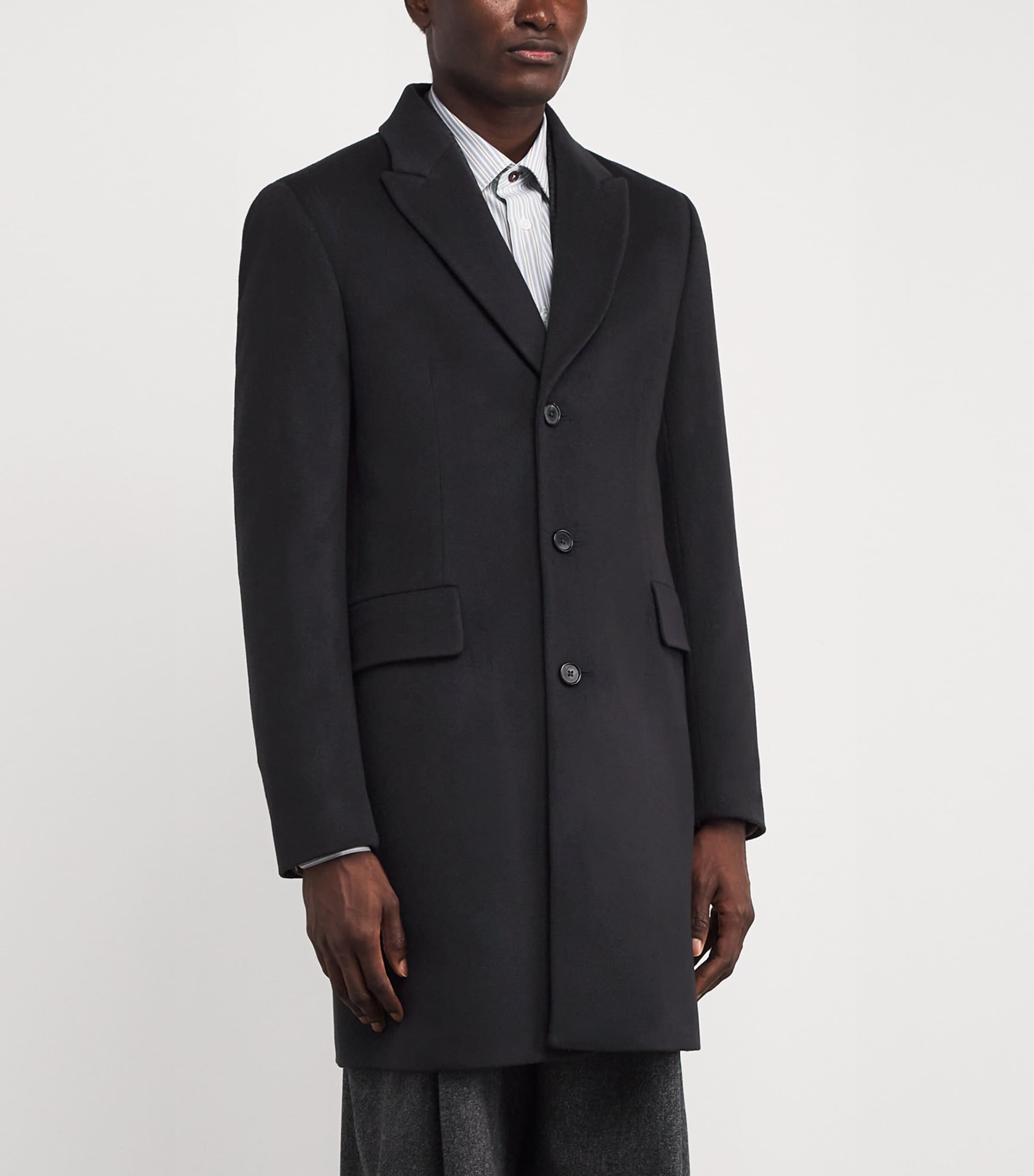 Wool-Cashmere Overcoat 48A_INKY_BLUE Image 3