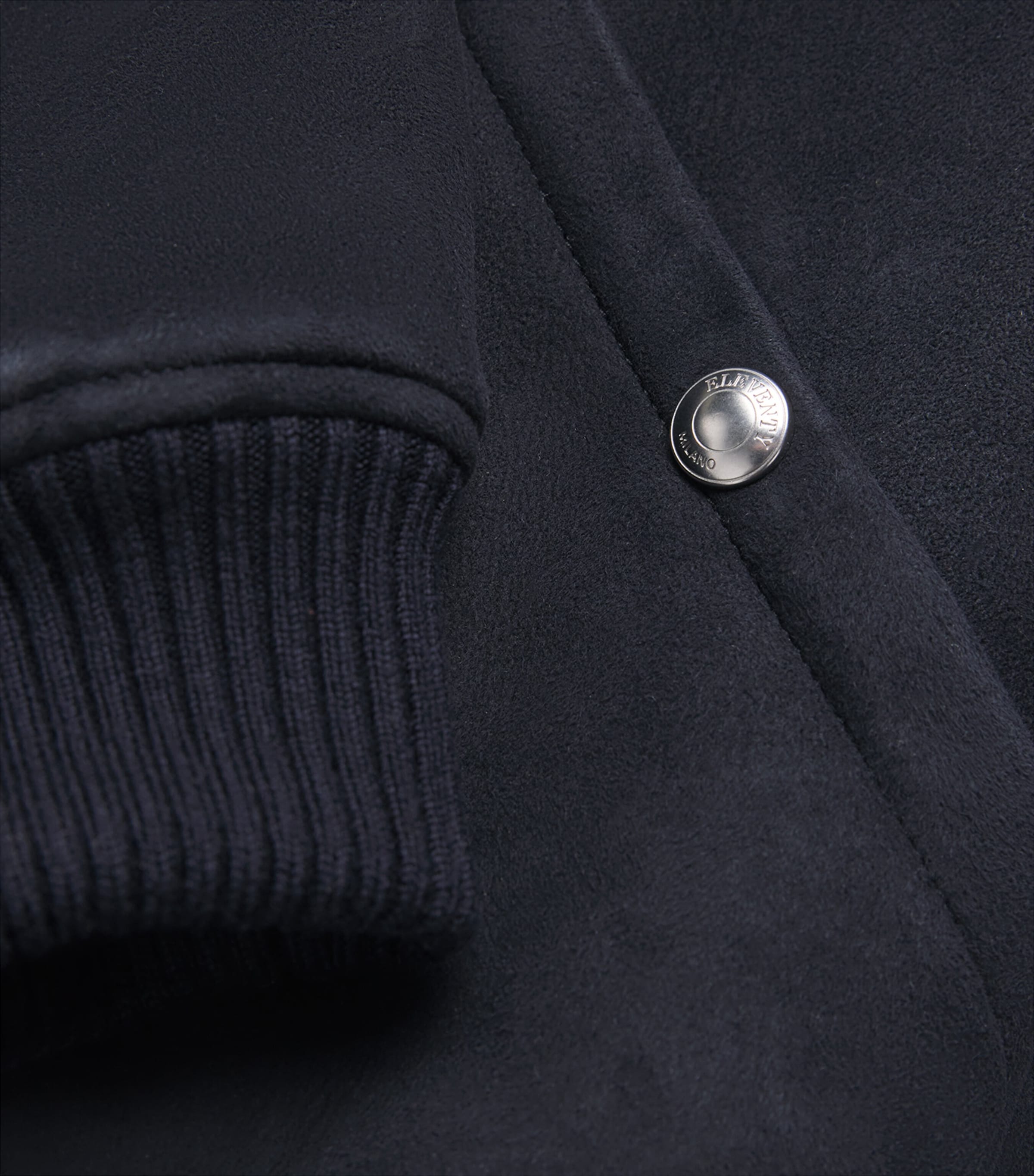 Shearling Bomber Jacket BLU Image 5