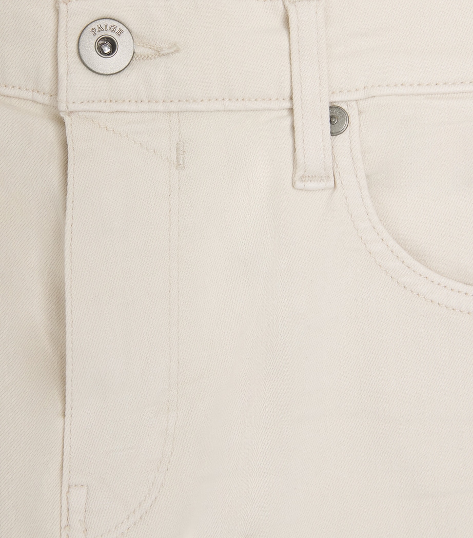 PAIGE Mens Normandie Straight Jeans Sea Shell Image 6