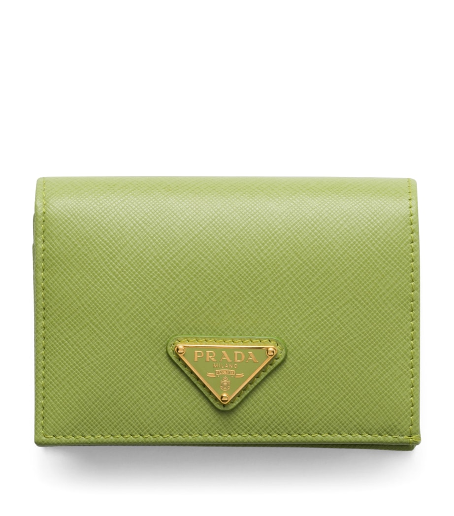 Small Saffiano Leather Bifold Wallet F0394 Image 1