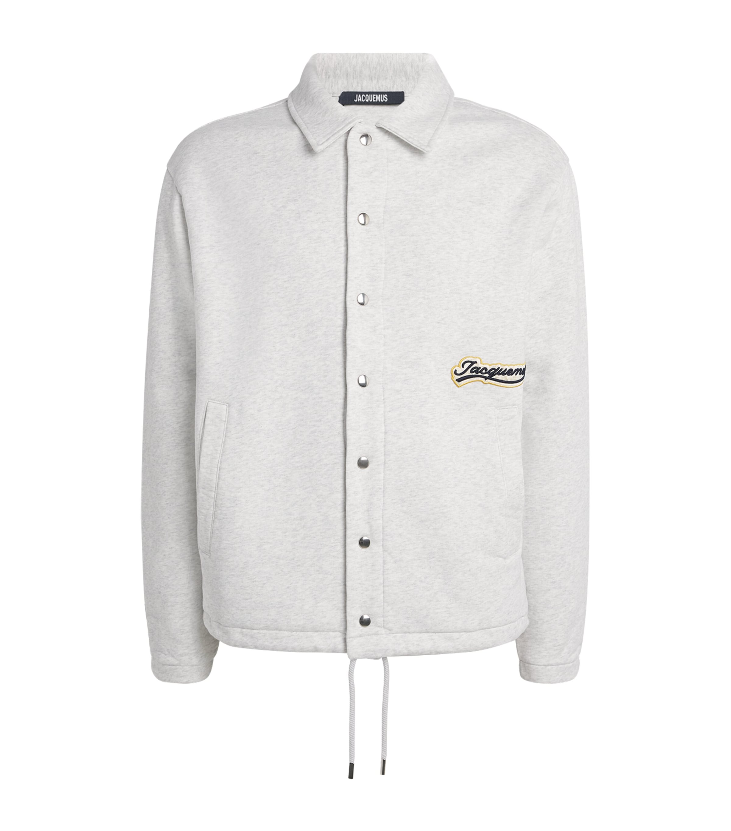 Jacquemus Long Sleeve Casual Jacket In Blue