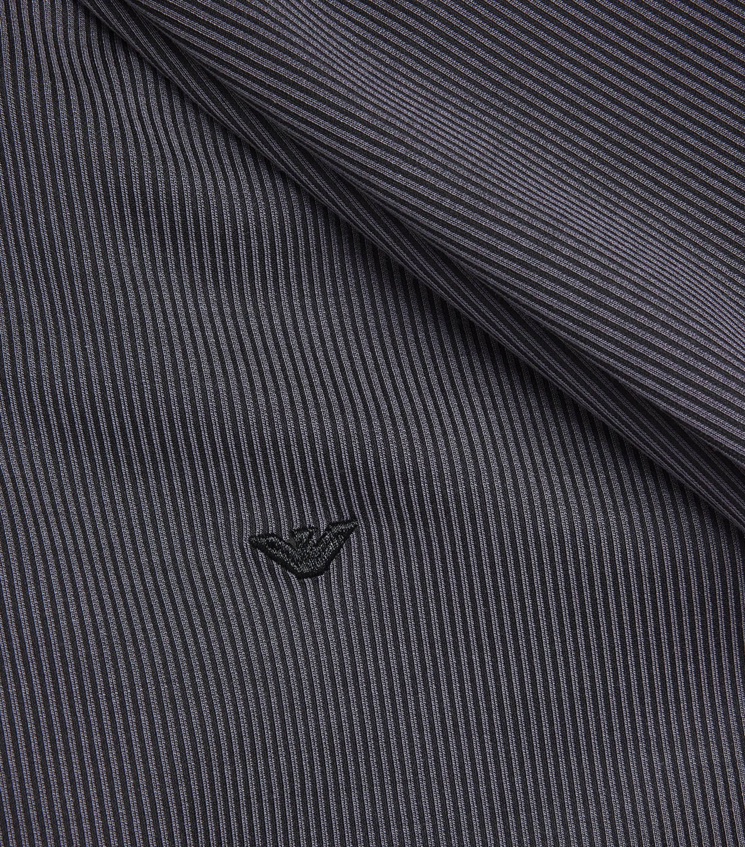 Stripe Logo Hoodie U8136 Image 5