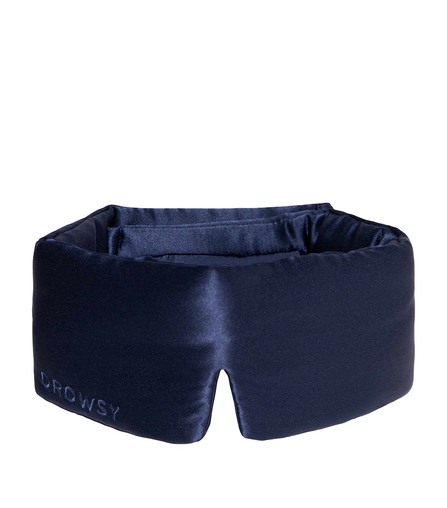 Silk Sleep Mask MIDNIGHT BLUE Image 1