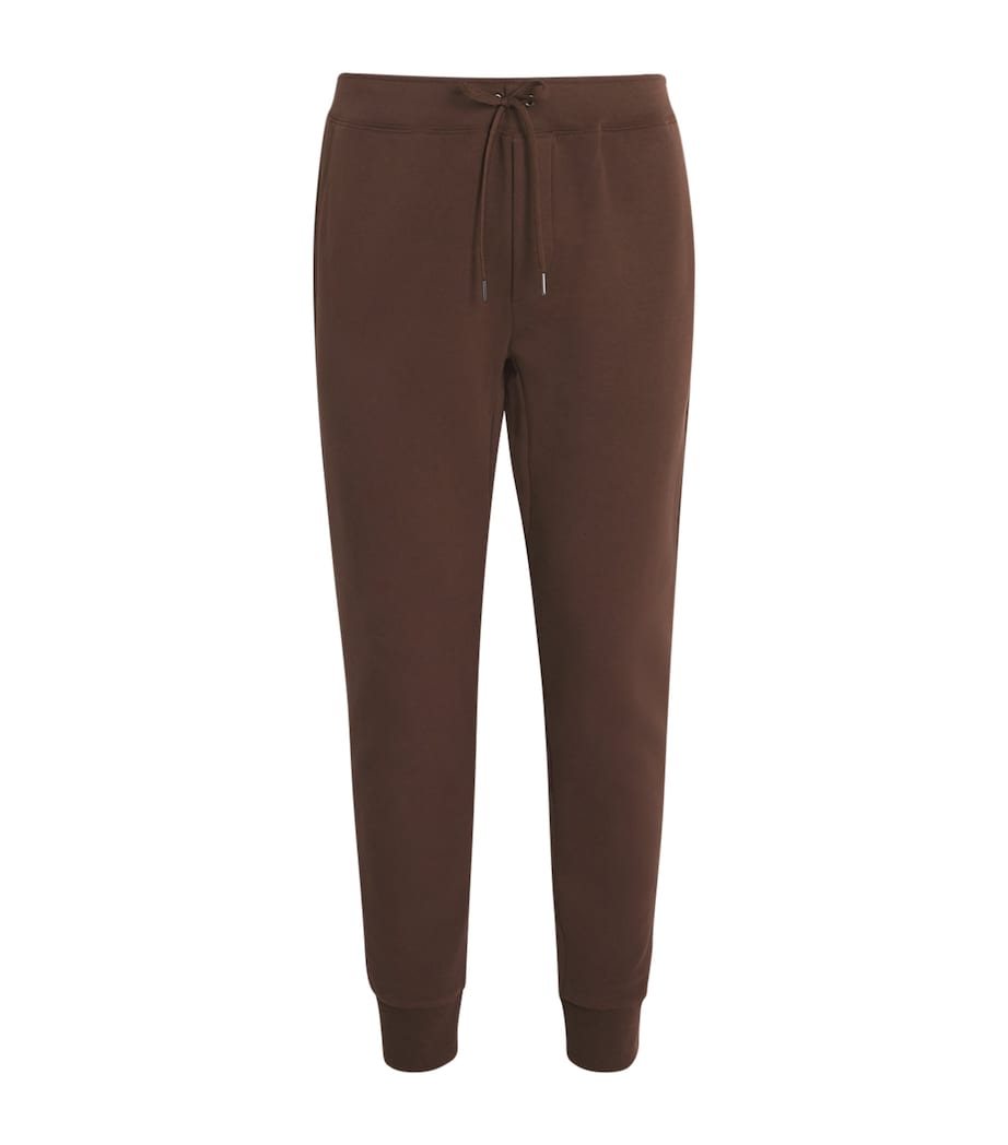 Cotton-Blend Polo Pony Sweatpants BROWN Image 1