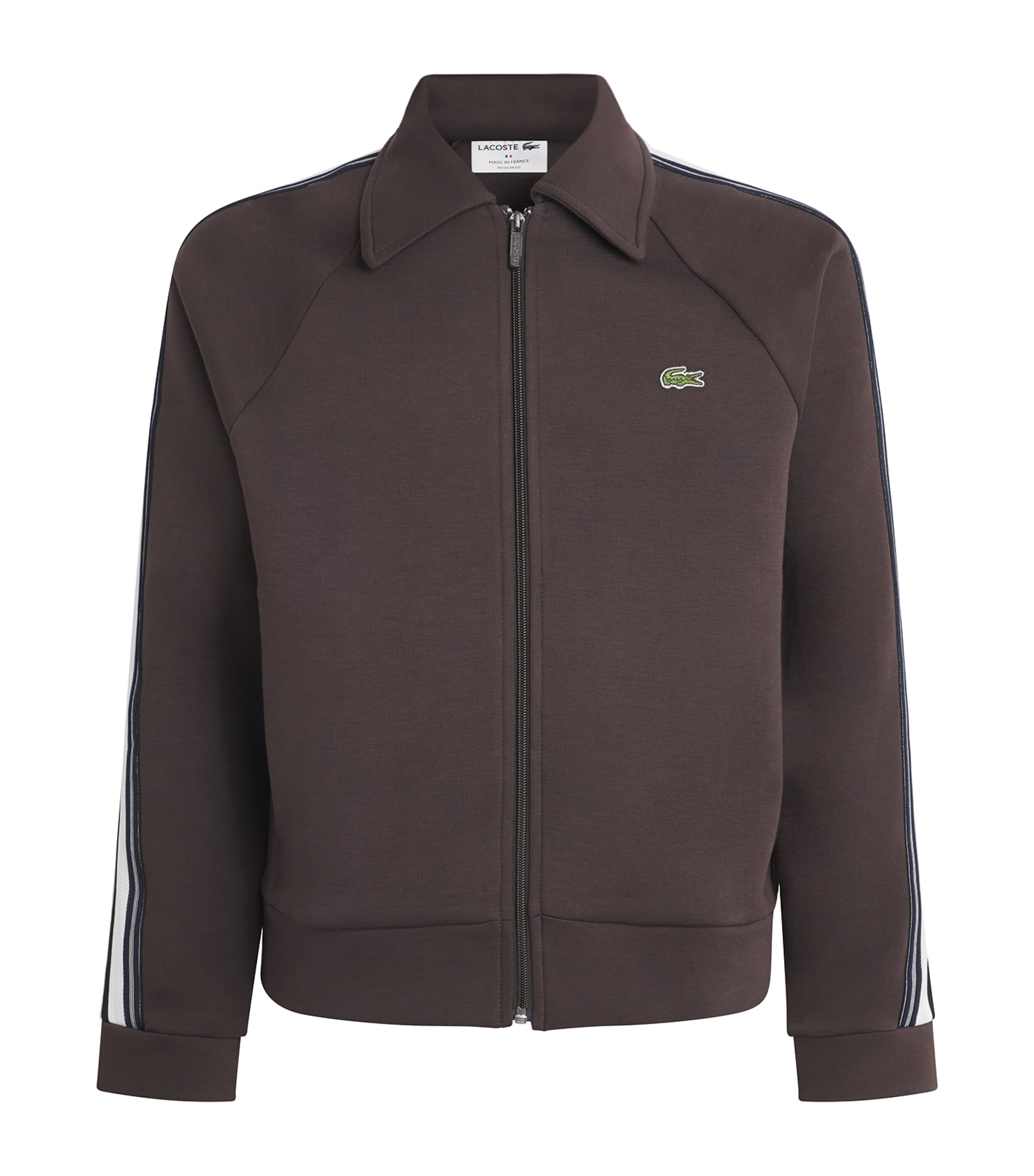 Cotton-Blend Track Jacket BROWN Image 1