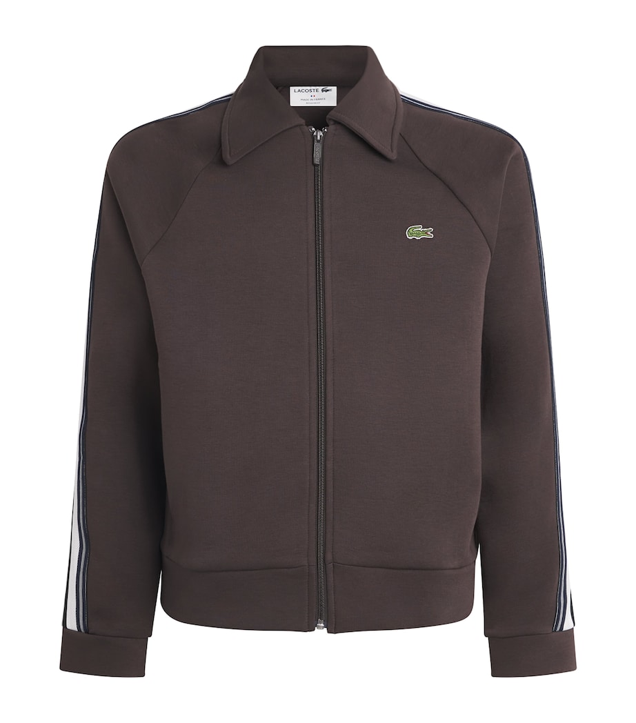 Cotton-Blend Track Jacket BROWN Image 1