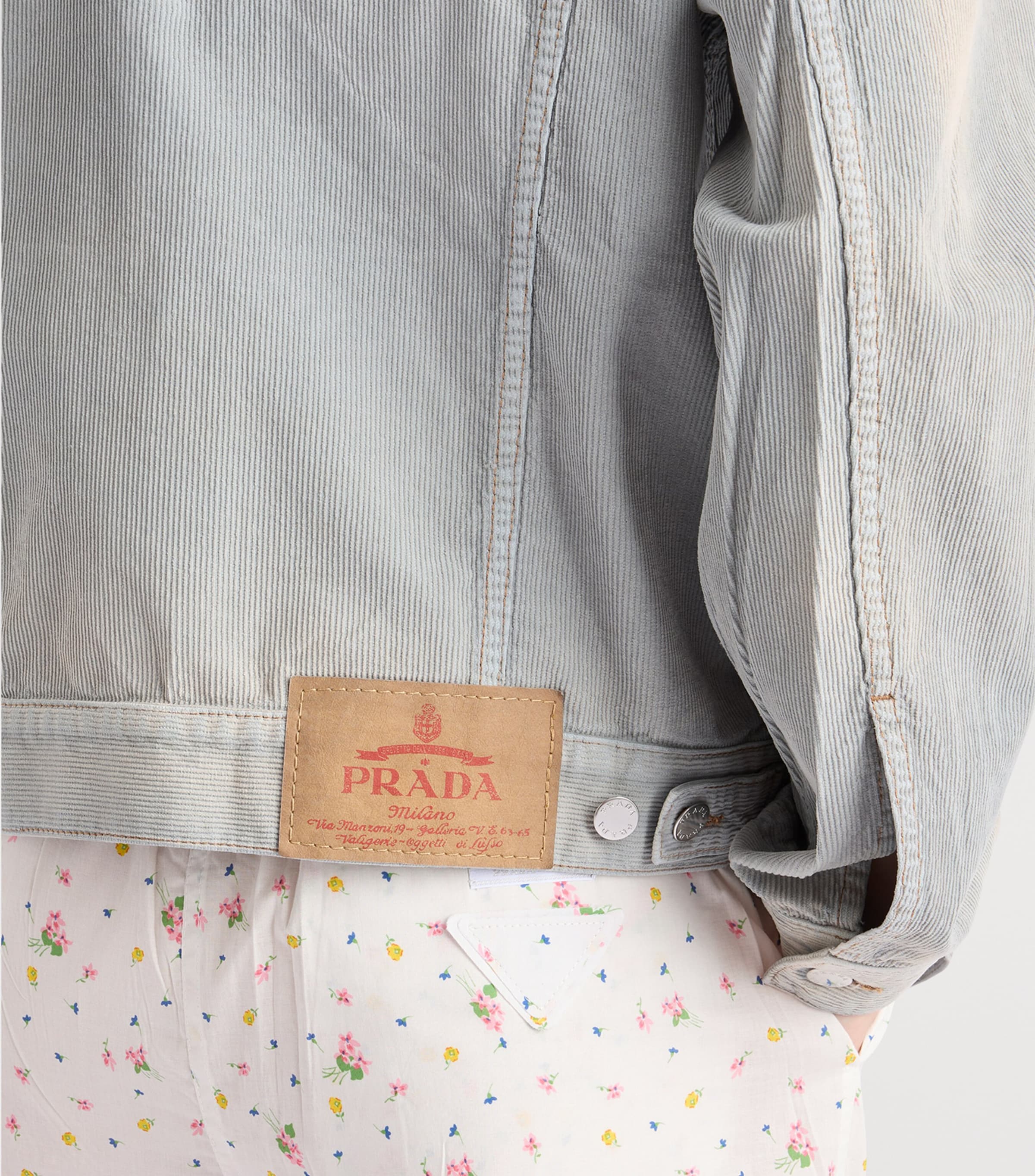 Relaxed Cordoroy Jacket F0V3N Image 6