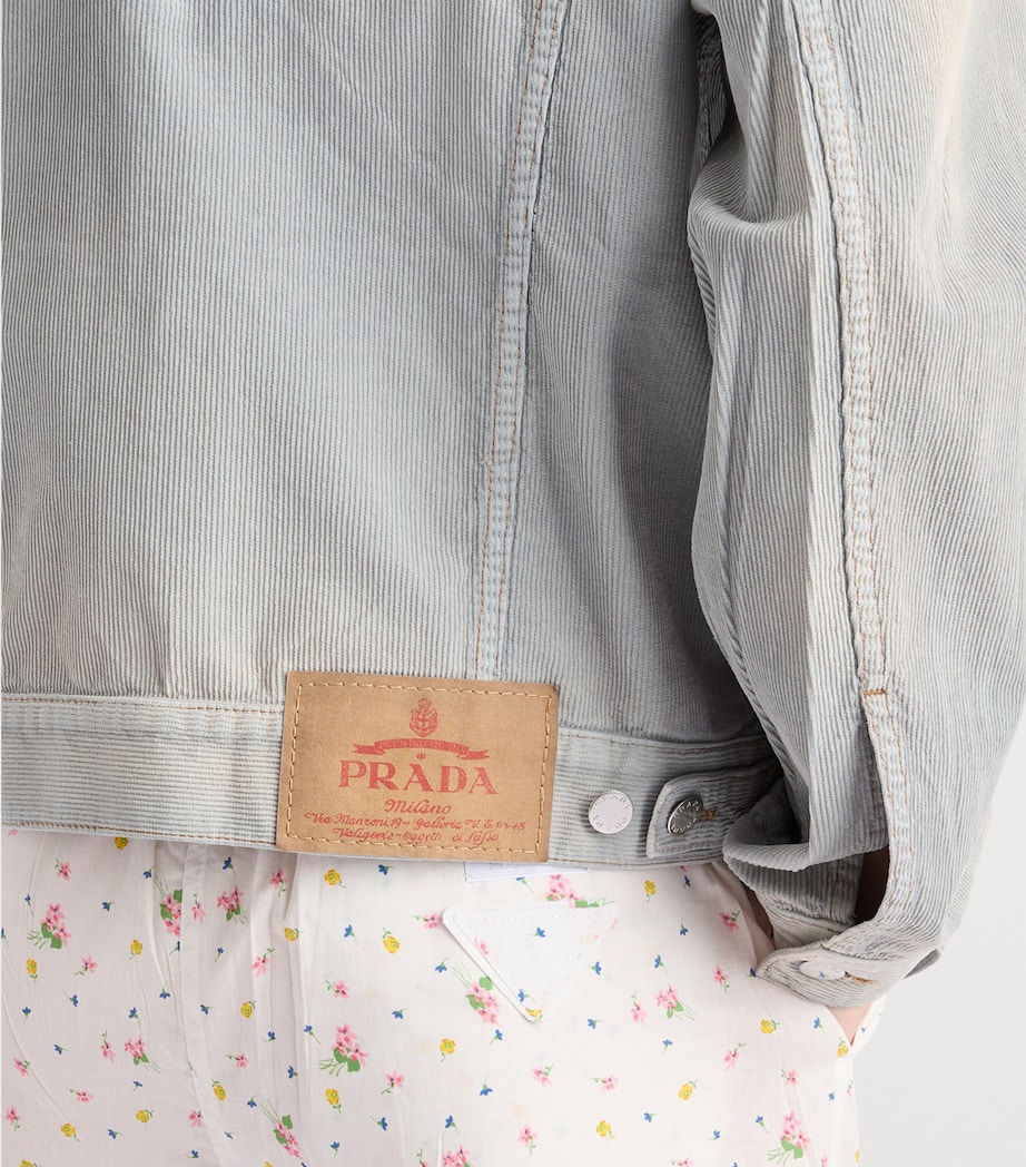 Relaxed Cordoroy Jacket F0V3N Image 6