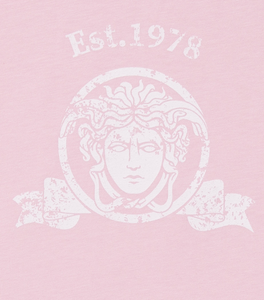 Versace Kids Cotton Logo T-Shirt (4-14 Years) Image 3