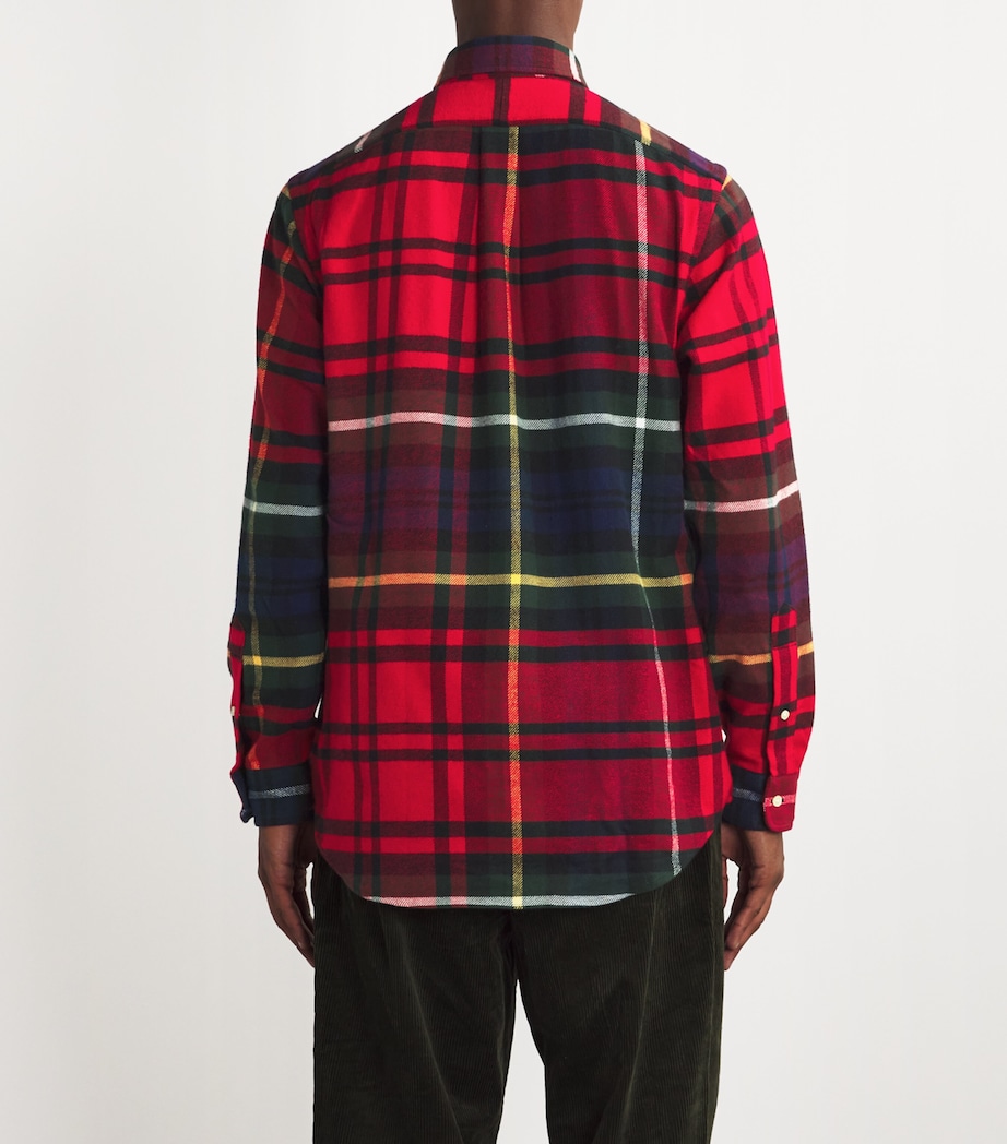 Polo Ralph Lauren Mens Flannel Work Shirt Image 4