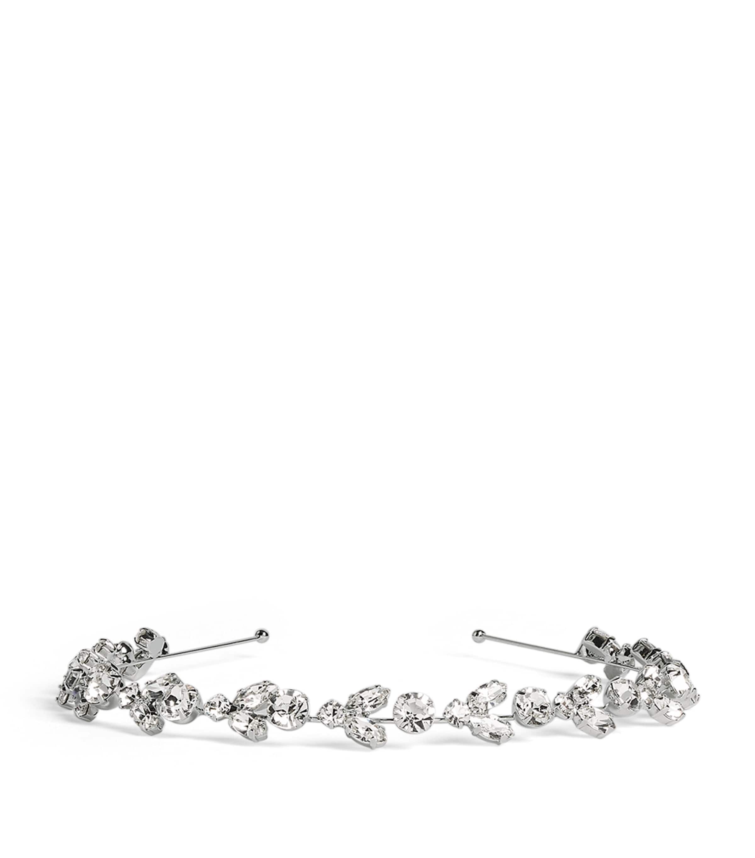 Jennifer Behr Embellished Kyra Tiara Crystal Image 1