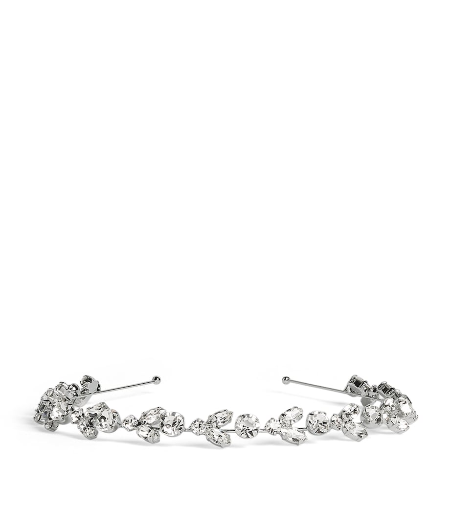 Jennifer Behr Embellished Kyra Tiara Crystal Image 1