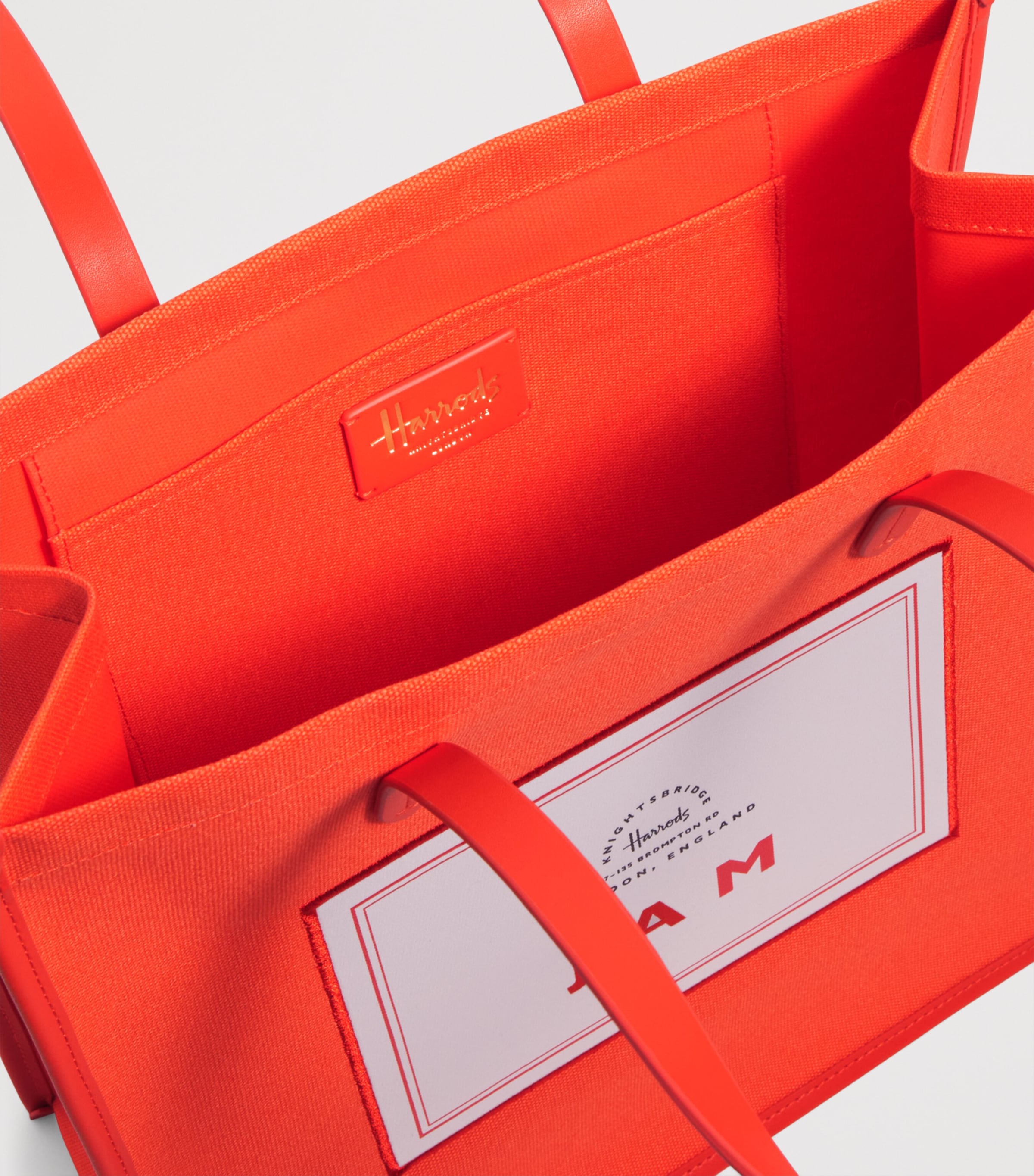 Cotton Jam Condiments Shopper Bag RED Image 4