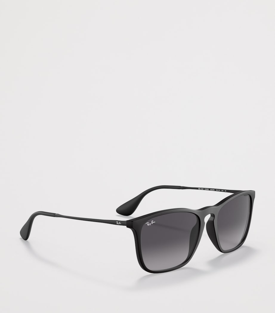Ray-Ban Chris Square Sunglasses Black Image 6