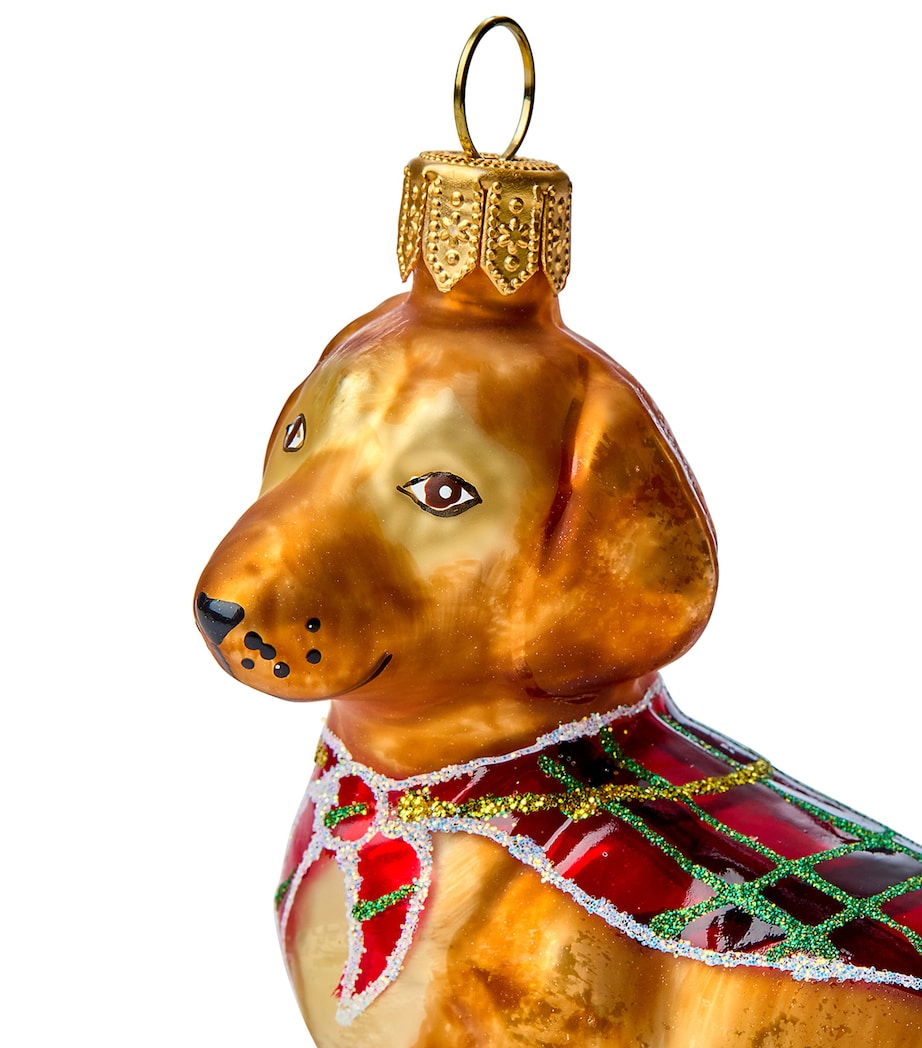 Dachshund Tree Decoration BROWN Image 2