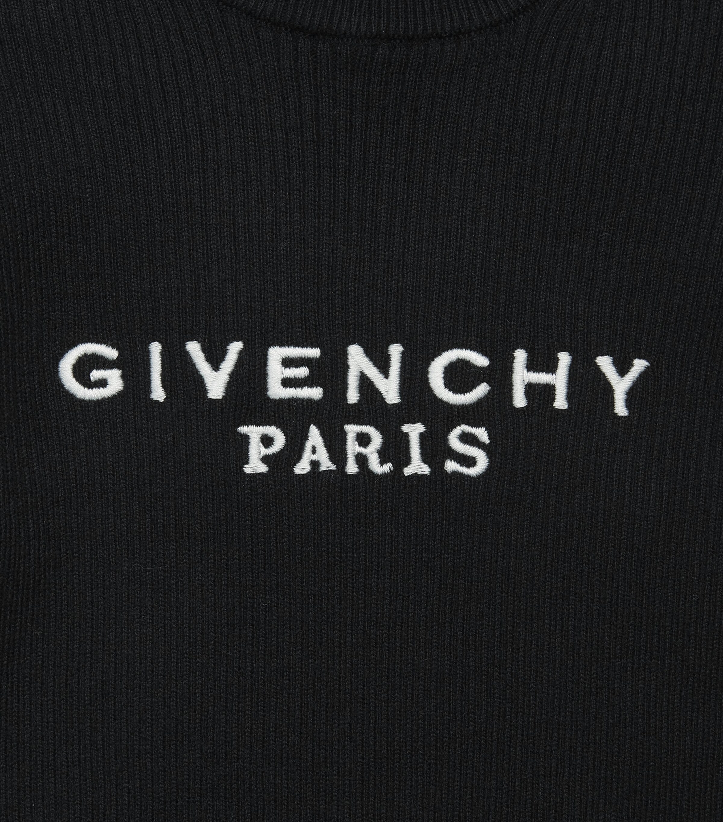 Givenchy Kids Cotton-Cashmere Ribbed Logo Sweater (4-12+ Years) Image 2