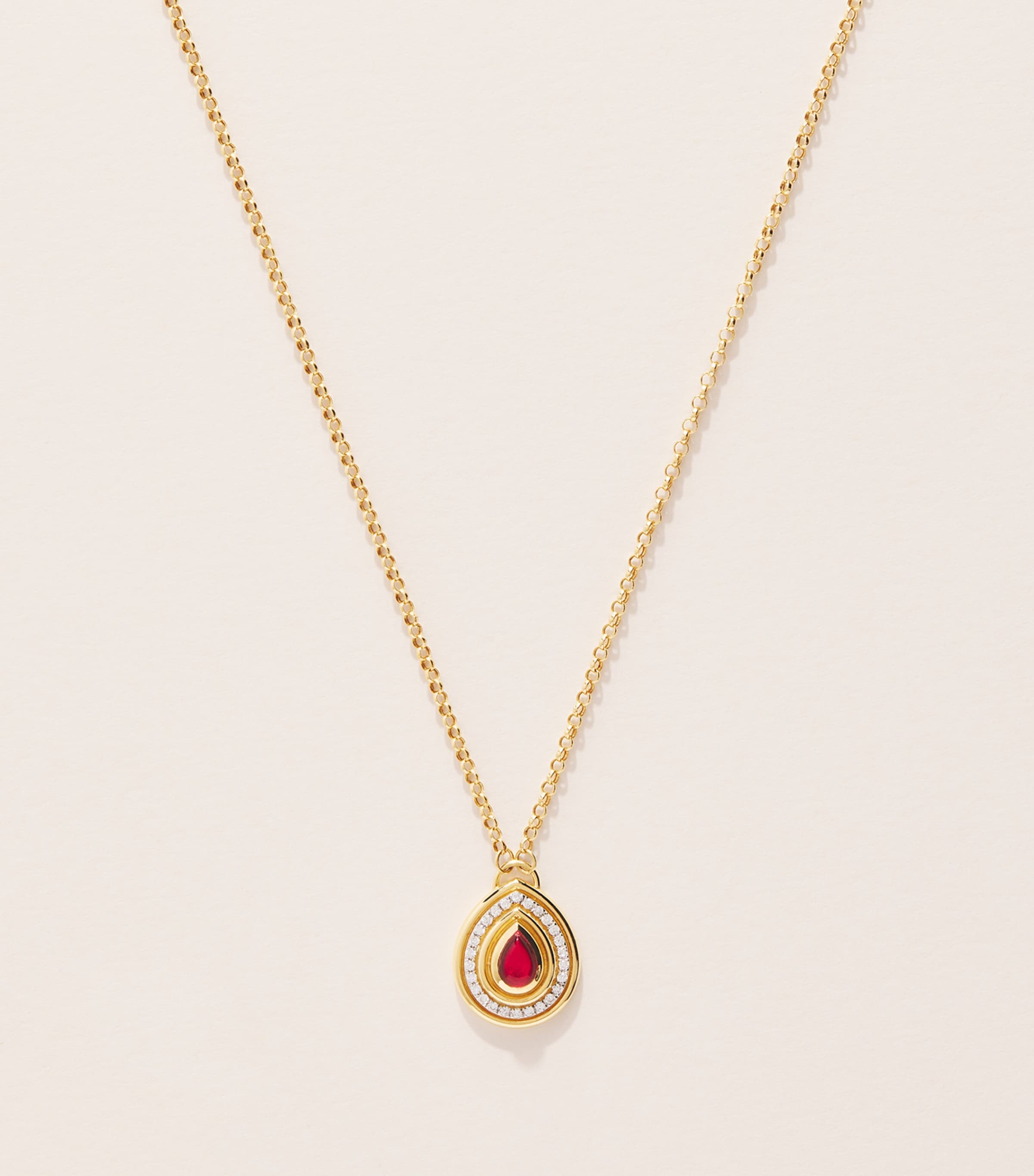 L'ATELIER NAWBAR Yellow Gold and Diamond Lot No*92  Mimmette Necklace Yellow Gold Image 1
