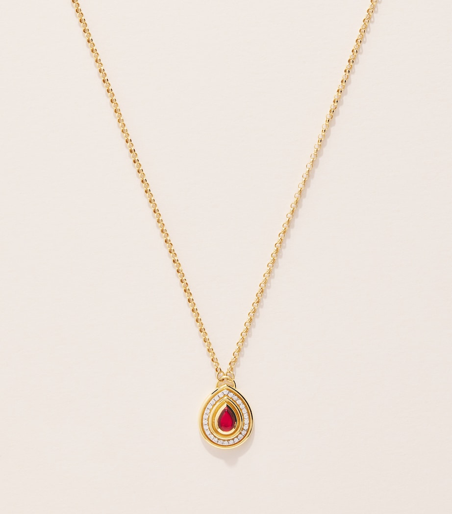 L'ATELIER NAWBAR Yellow Gold and Diamond Lot No*92 Mimmette Necklace Yellow Gold Image 1