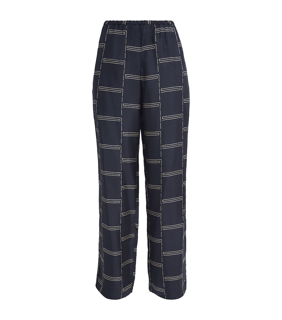 Silk Twill Trousers BAMBOO Image 1