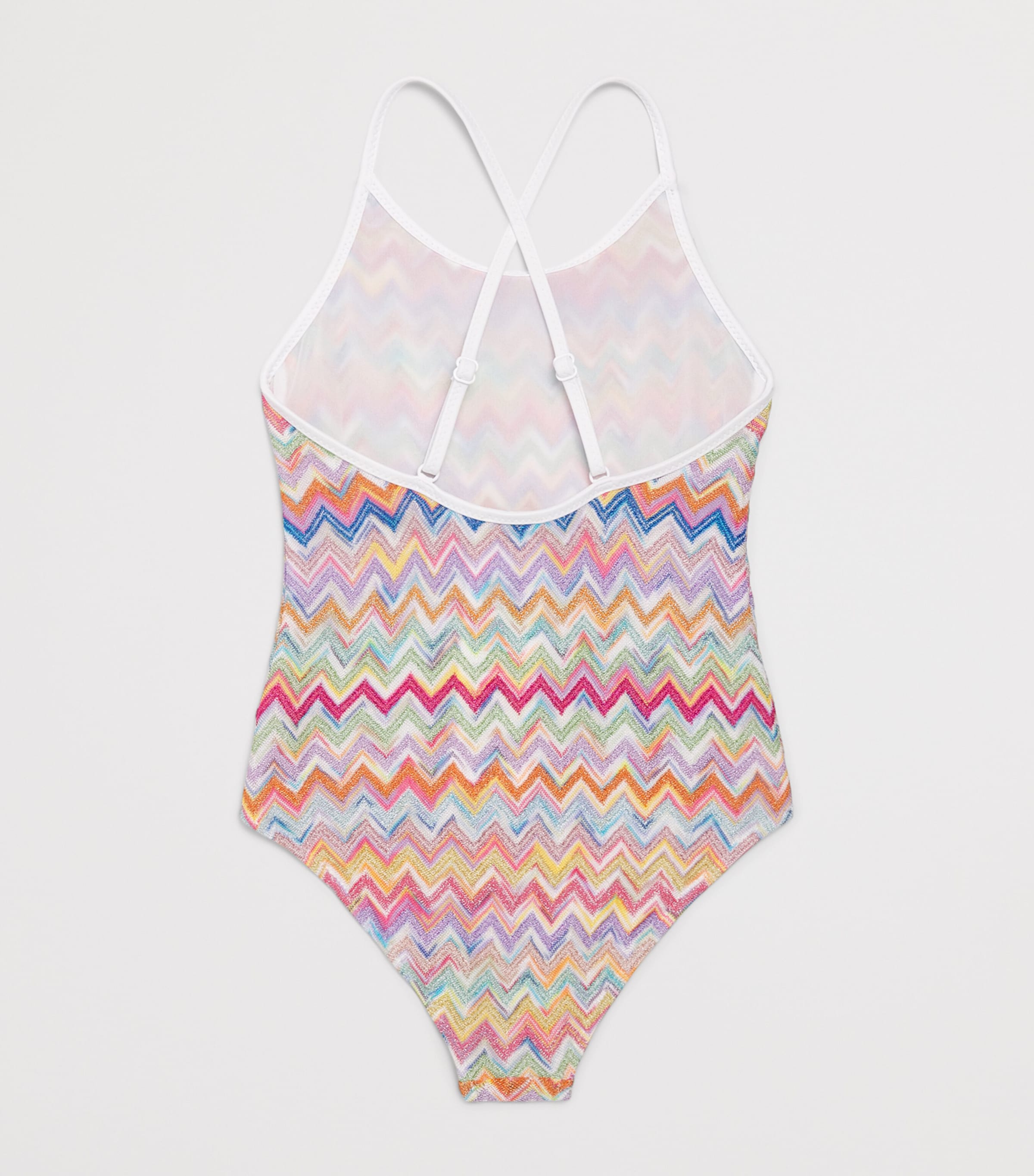 Missoni Kids Ruffled Zigzag Swimsuit (4-14 Years) Image 2