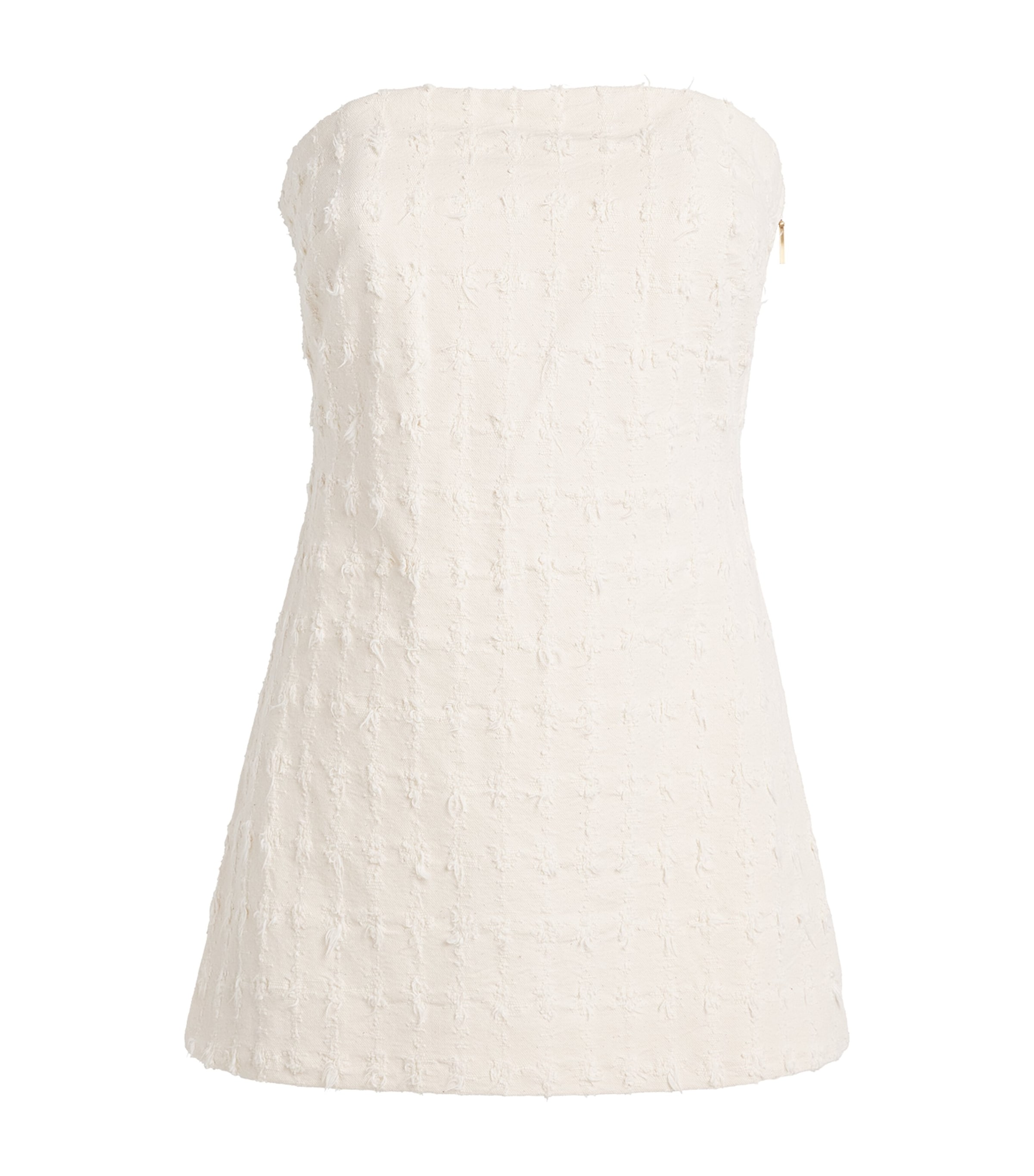 Cult Gaia Slubbed Canvas Rhitt Top In White