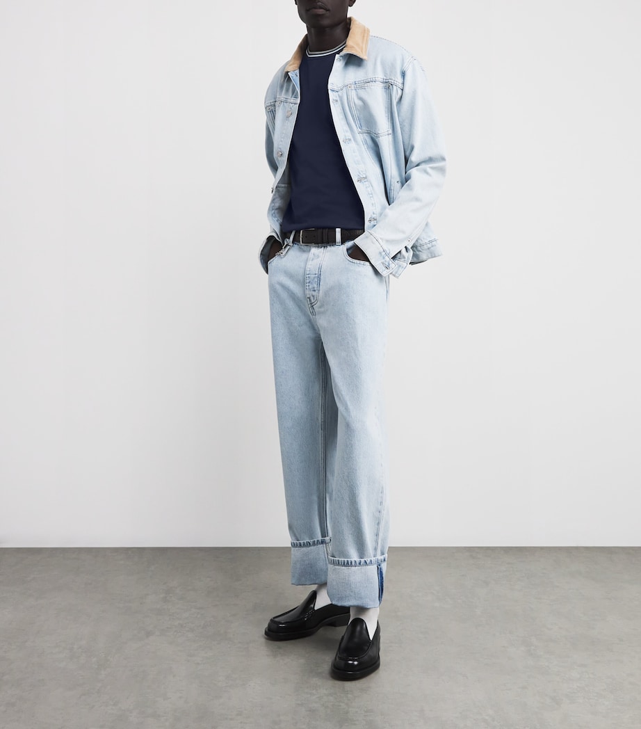 Cotton Twin Tipped T-Shirt Z47-DRKAIRF/LIC/BAYL Image 2