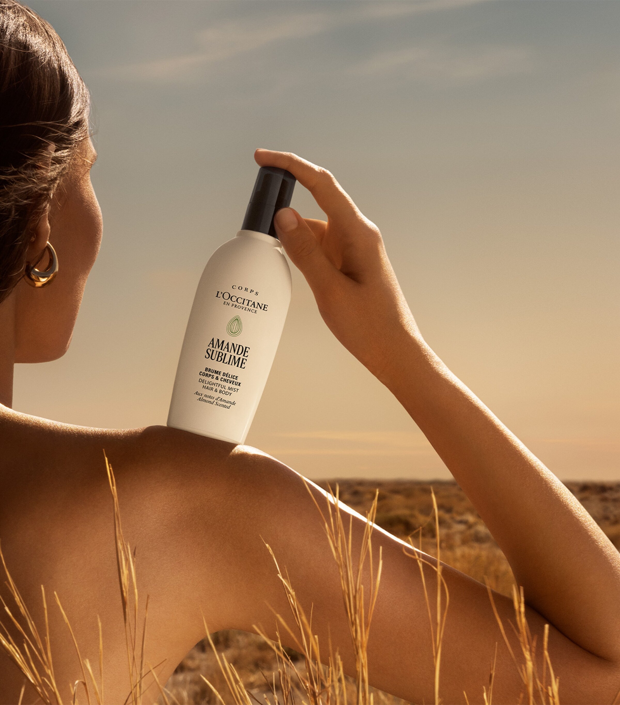L'Occitane Almond Hair and Body Mist (100ml) Image 3