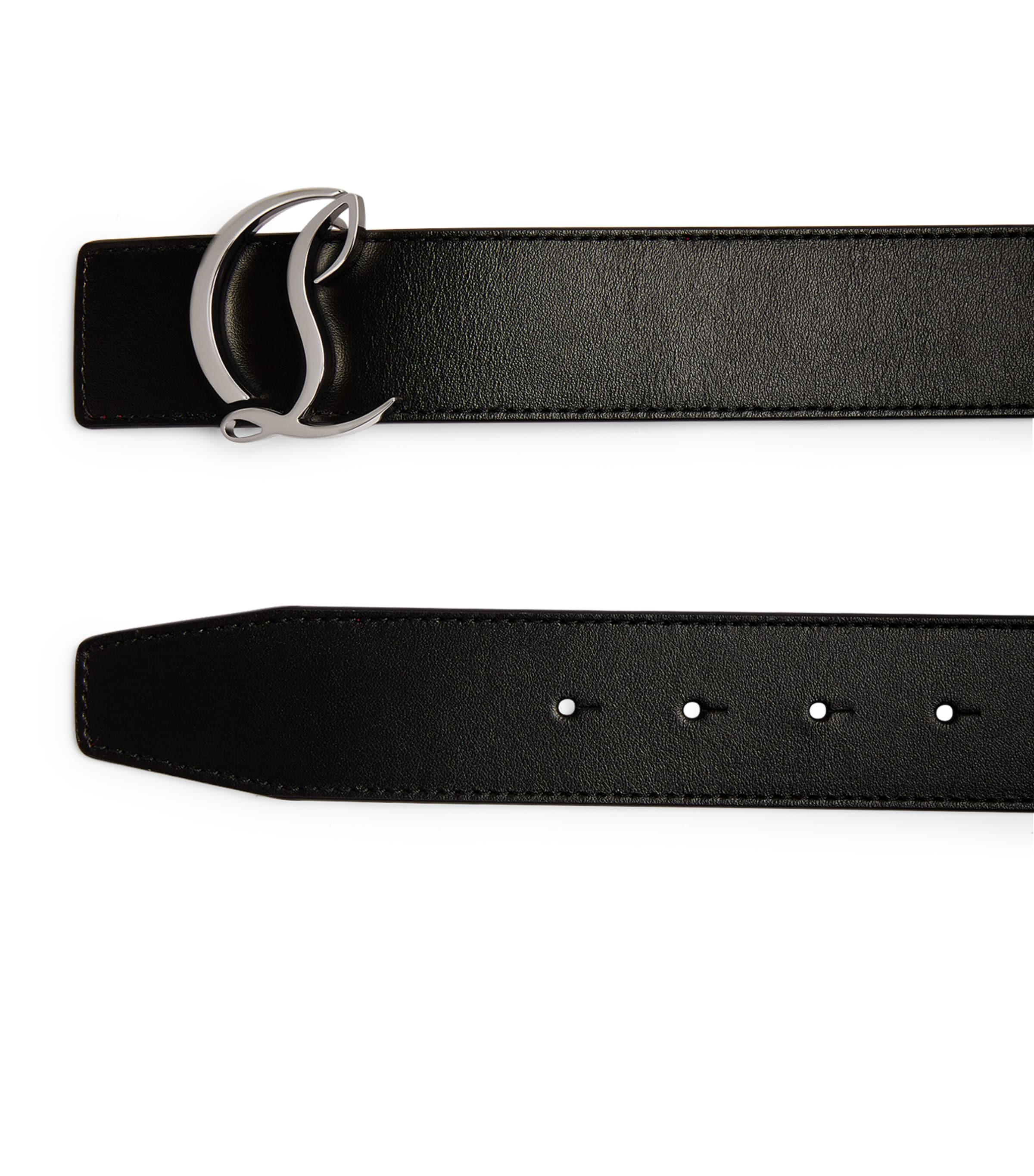 CL Logo Leather Belt Q501 Image 3