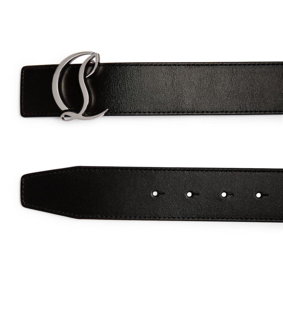 CL Logo Leather Belt Q501 Image 3