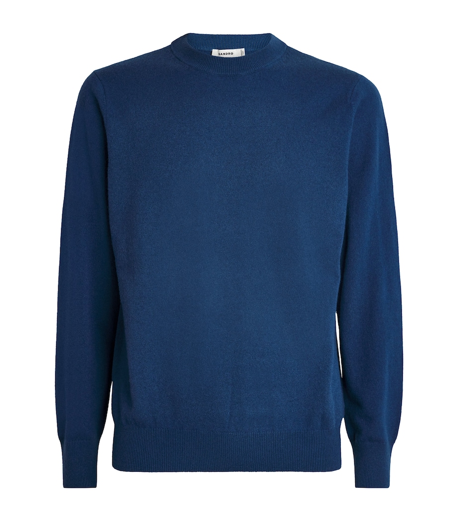 Cashmere Crew-Neck Sweater BLUE PRUSSE Image 1