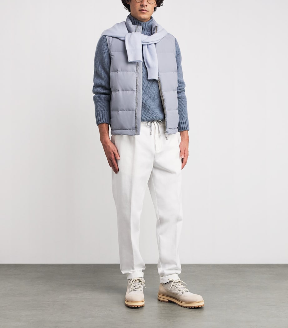 Nubuck and Suede Trekking Shoes SABBIA, GRIGIO MELAN Image 2