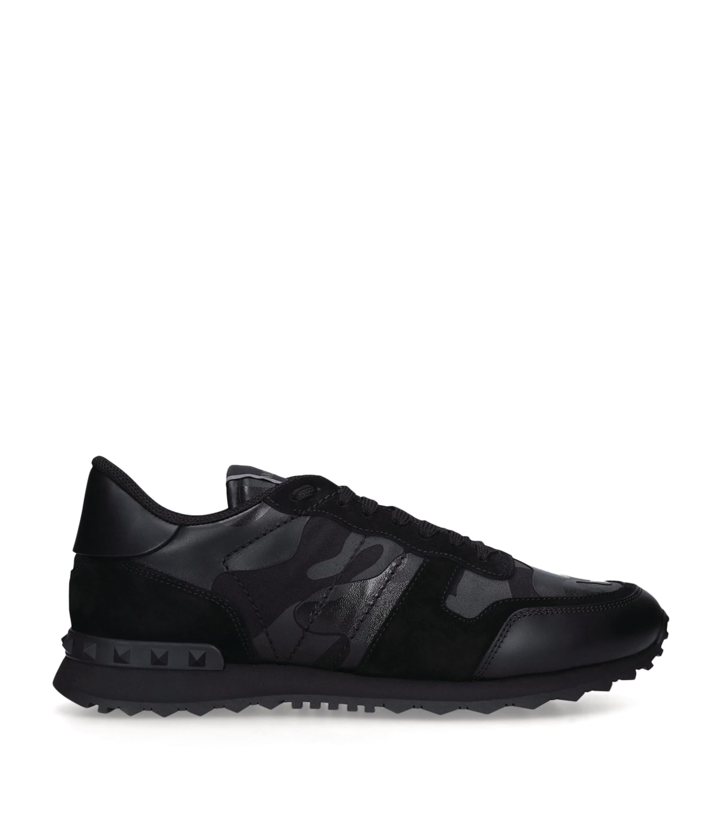Tonal Camouflage Sneakers BLACK Image 3