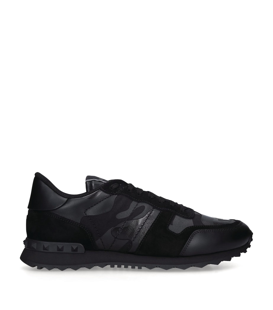 Tonal Camouflage Sneakers BLACK Image 3