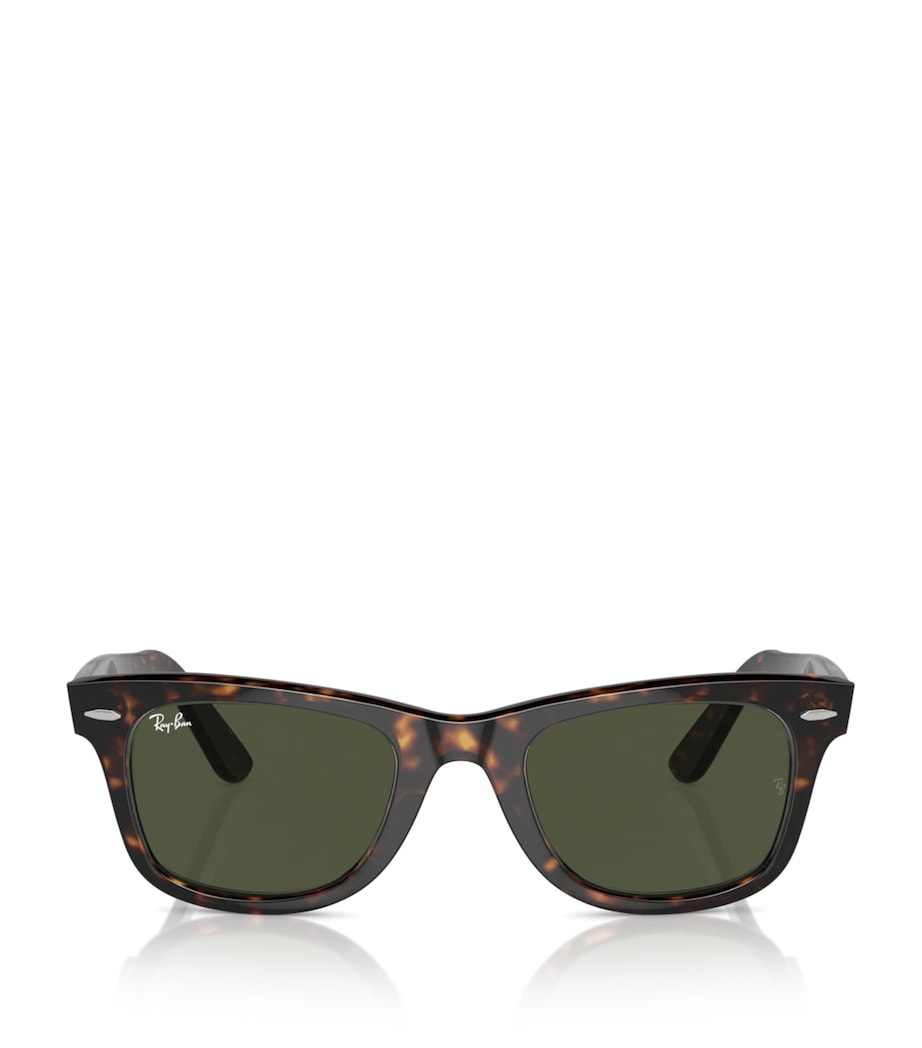 Ray-Ban RB2140 Original Wayfarer Classic Square Sunglasses Brown Image 1