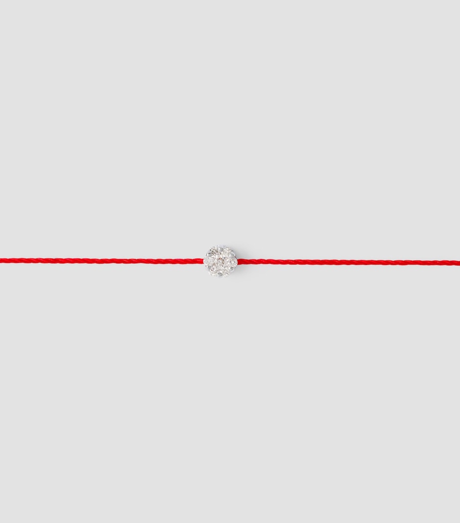 White Gold and Diamond Illusion Bracelet (17.5cm) WHITE GOLD Image 2