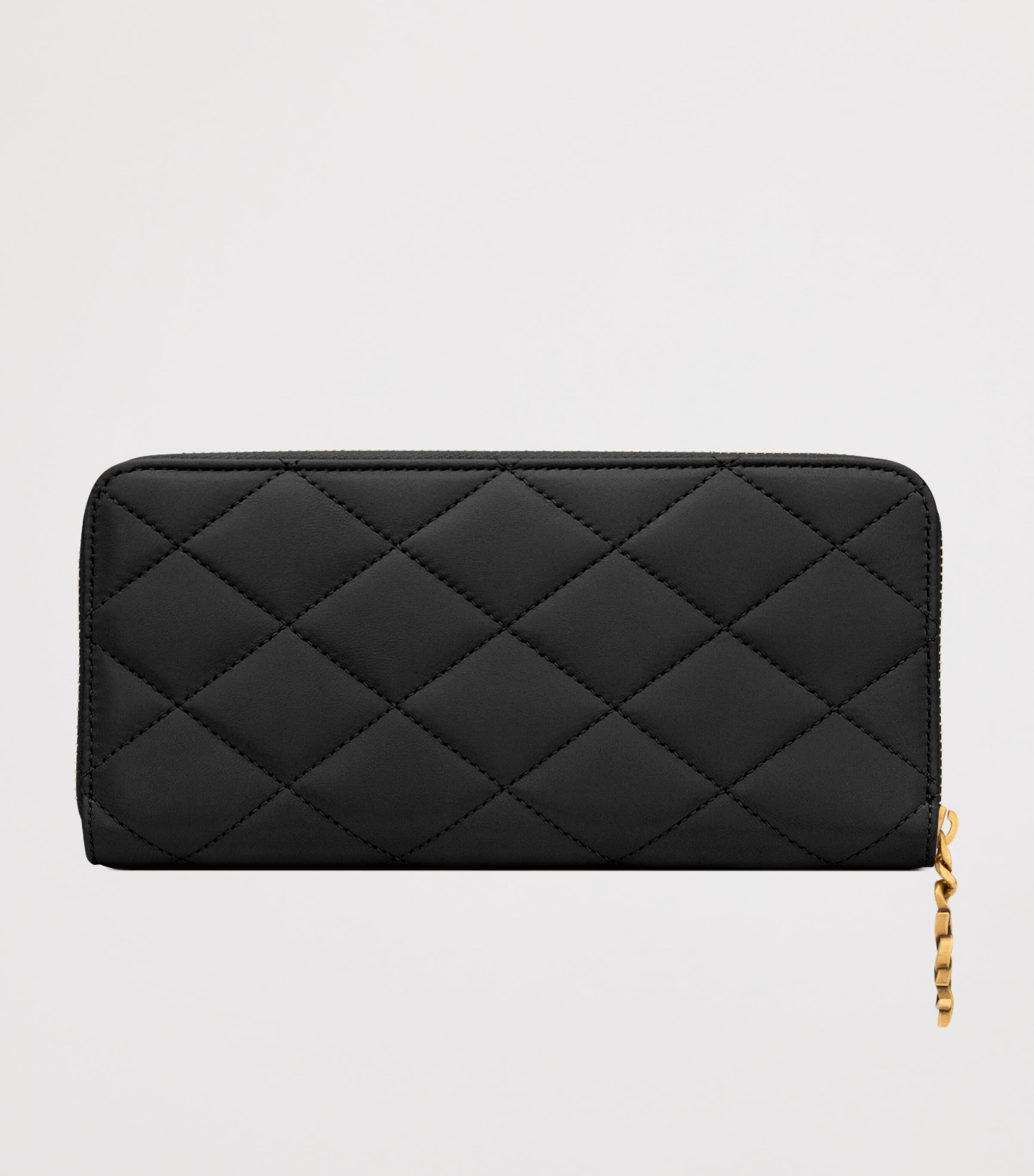 Matelassé Zip-Up Wallet 1000 Image 2