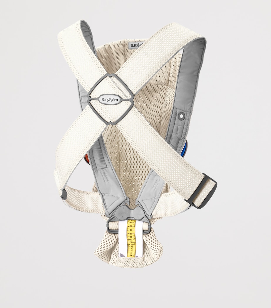 BabyBjörn 3D Mesh Mini Baby Carrier Cream Image 2