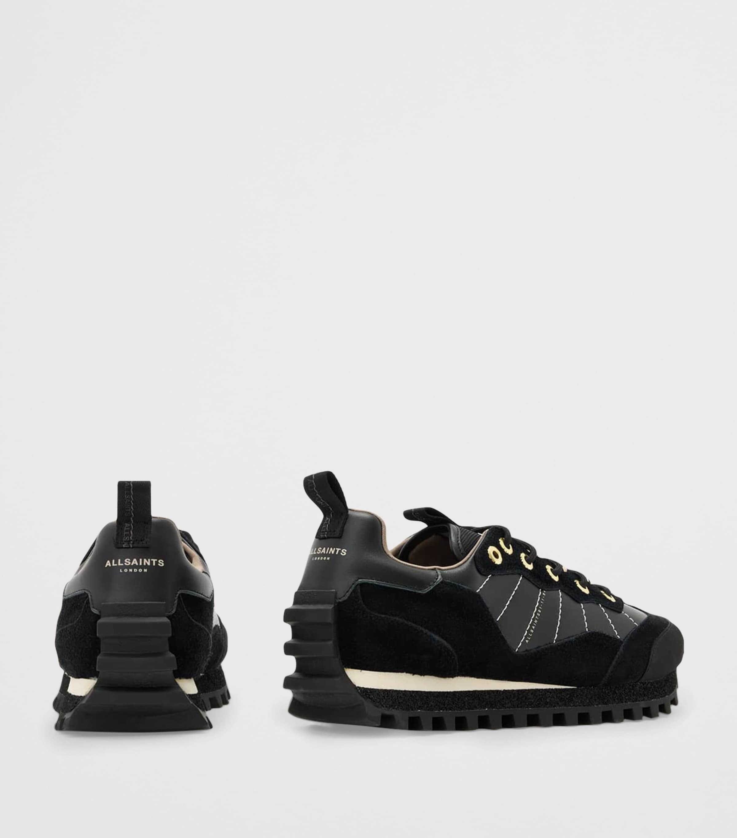 Suede Nevis Sneakers BLACK Image 3