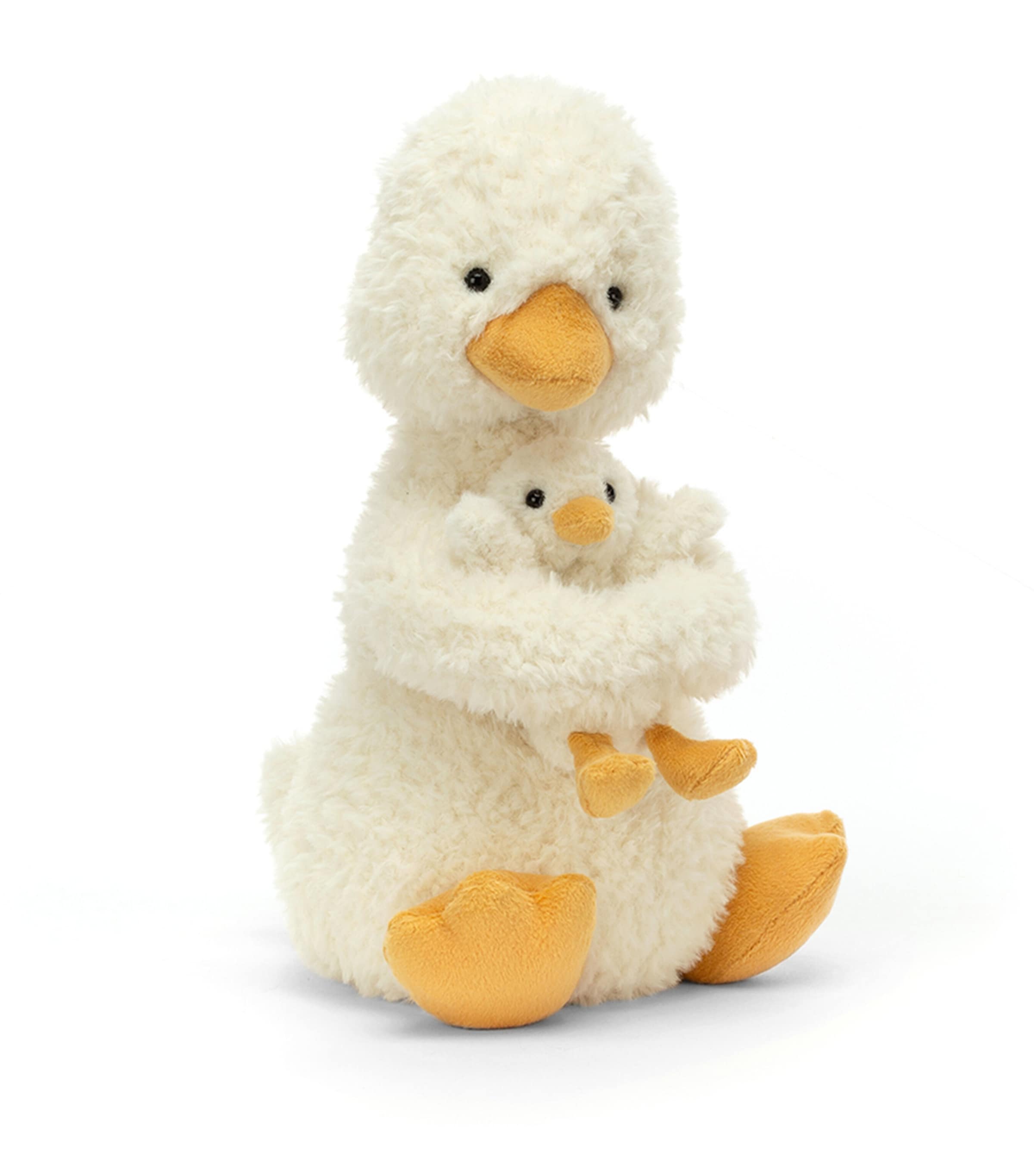 Jellycat Huddles Duck In Neutral