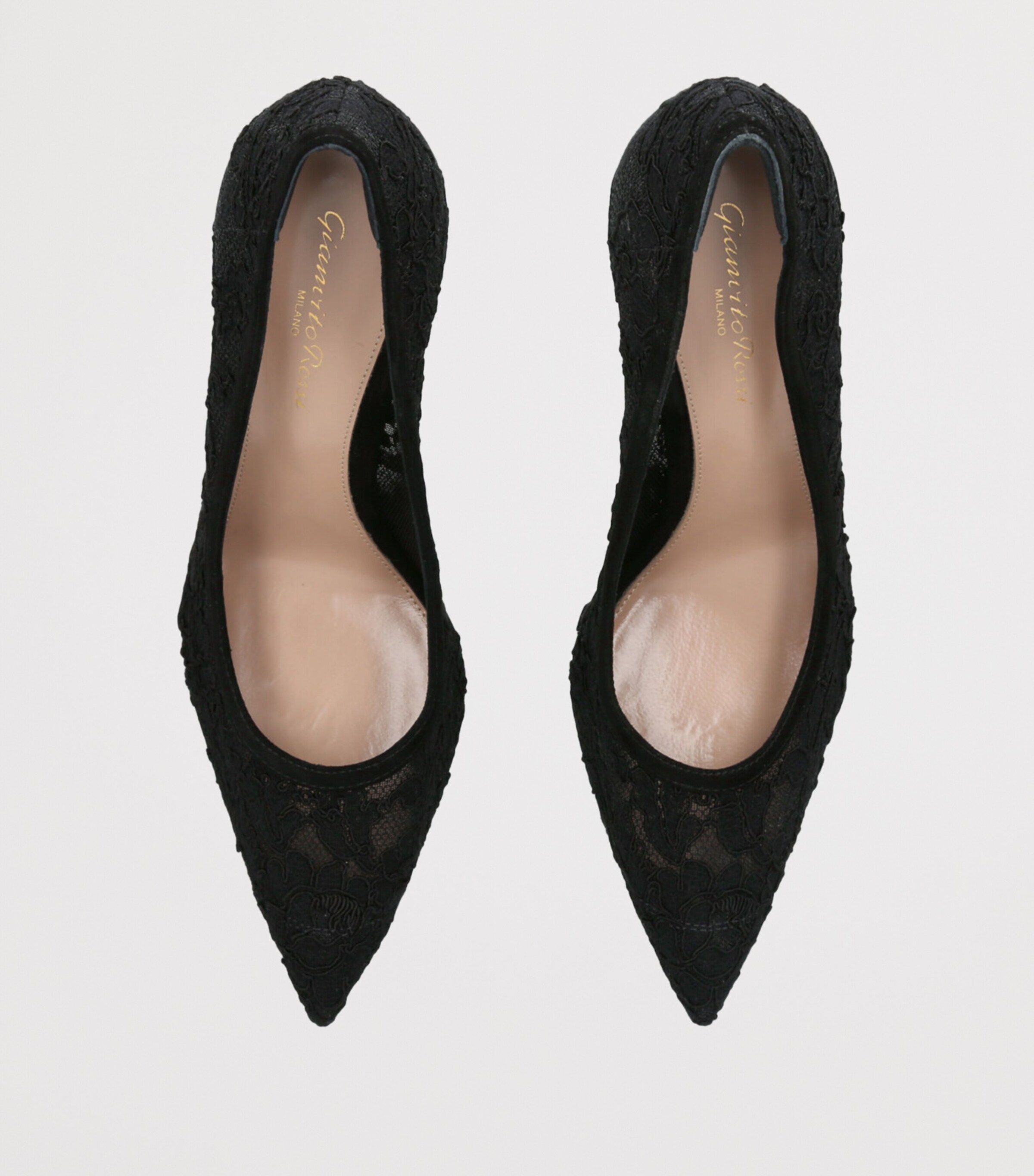 Lace Claudia Pumps 85 BLACK Image 4