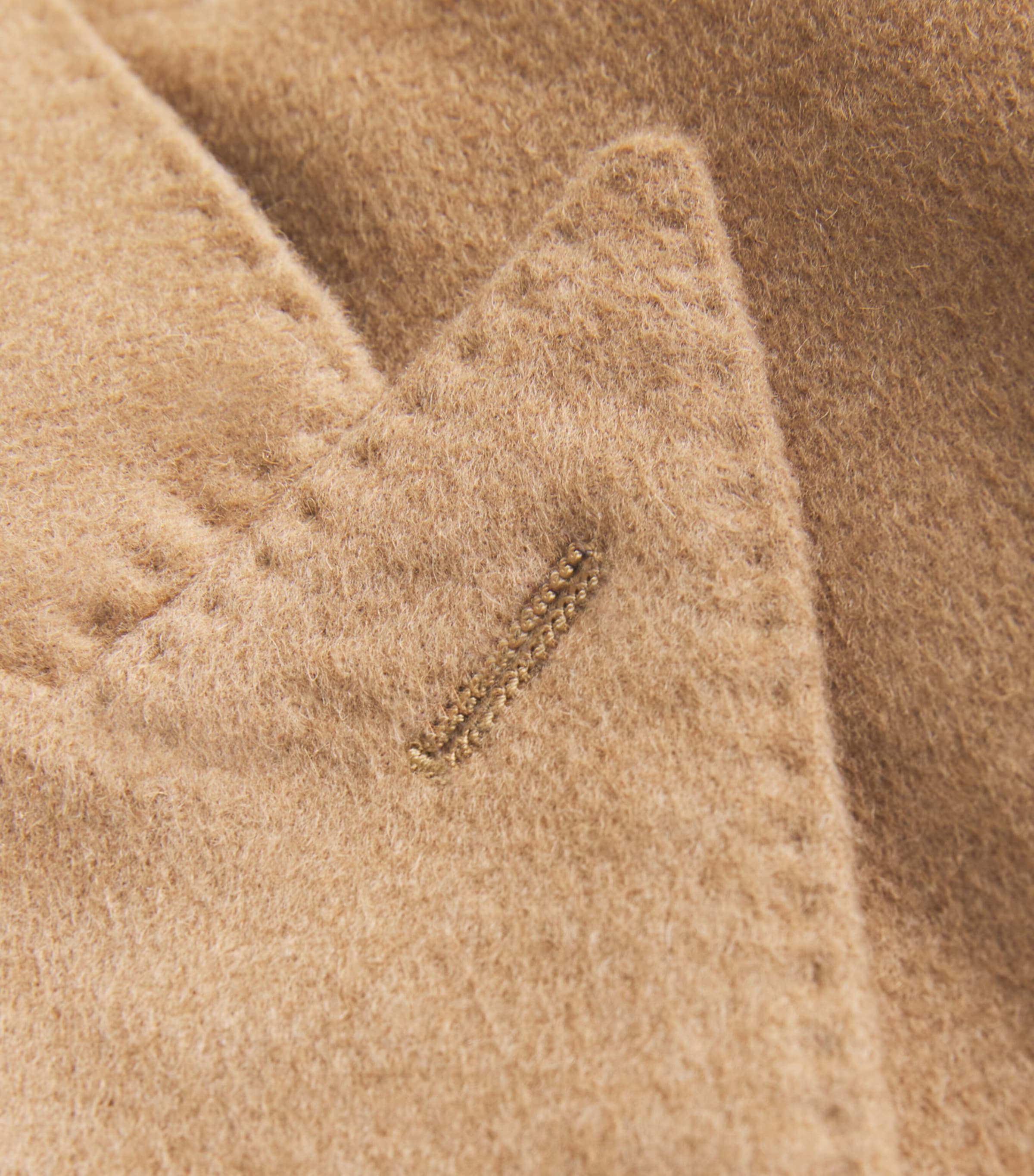 Camel Hair Sartoriale Double-Breasted Blazer CAMEL Image 5