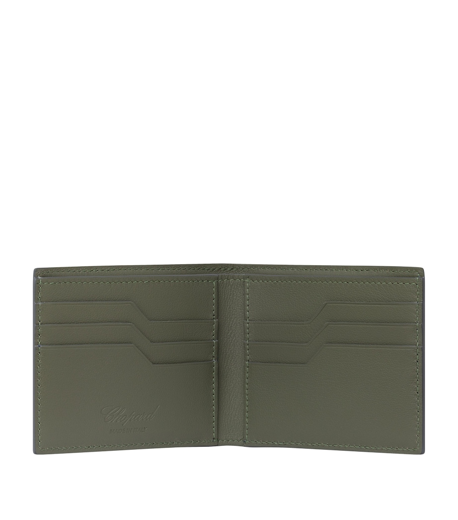 Mini Leather Heritage Bifold Wallet BLUE Image 2