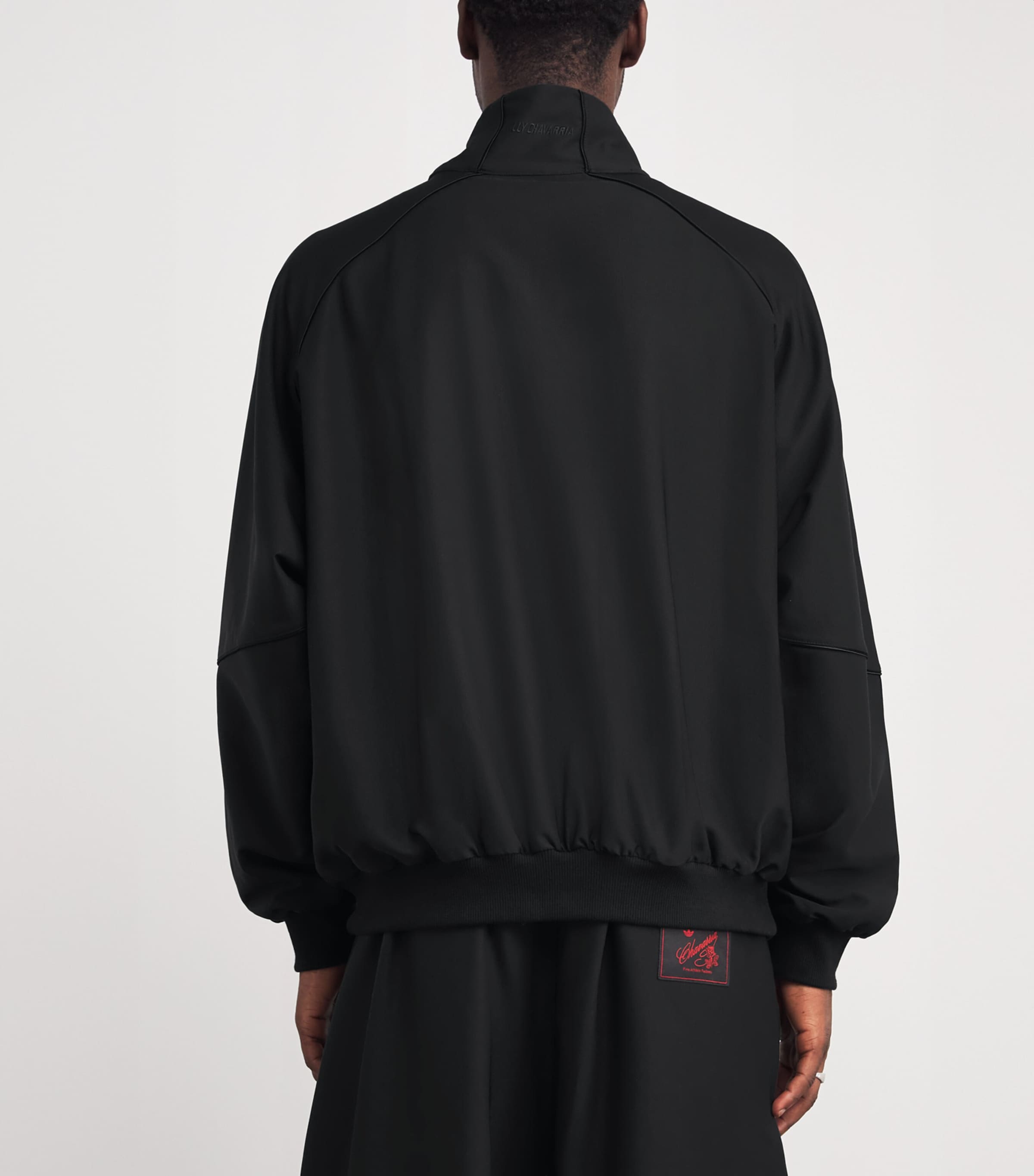 x adidas Logo Track Jacket BLACK Image 4