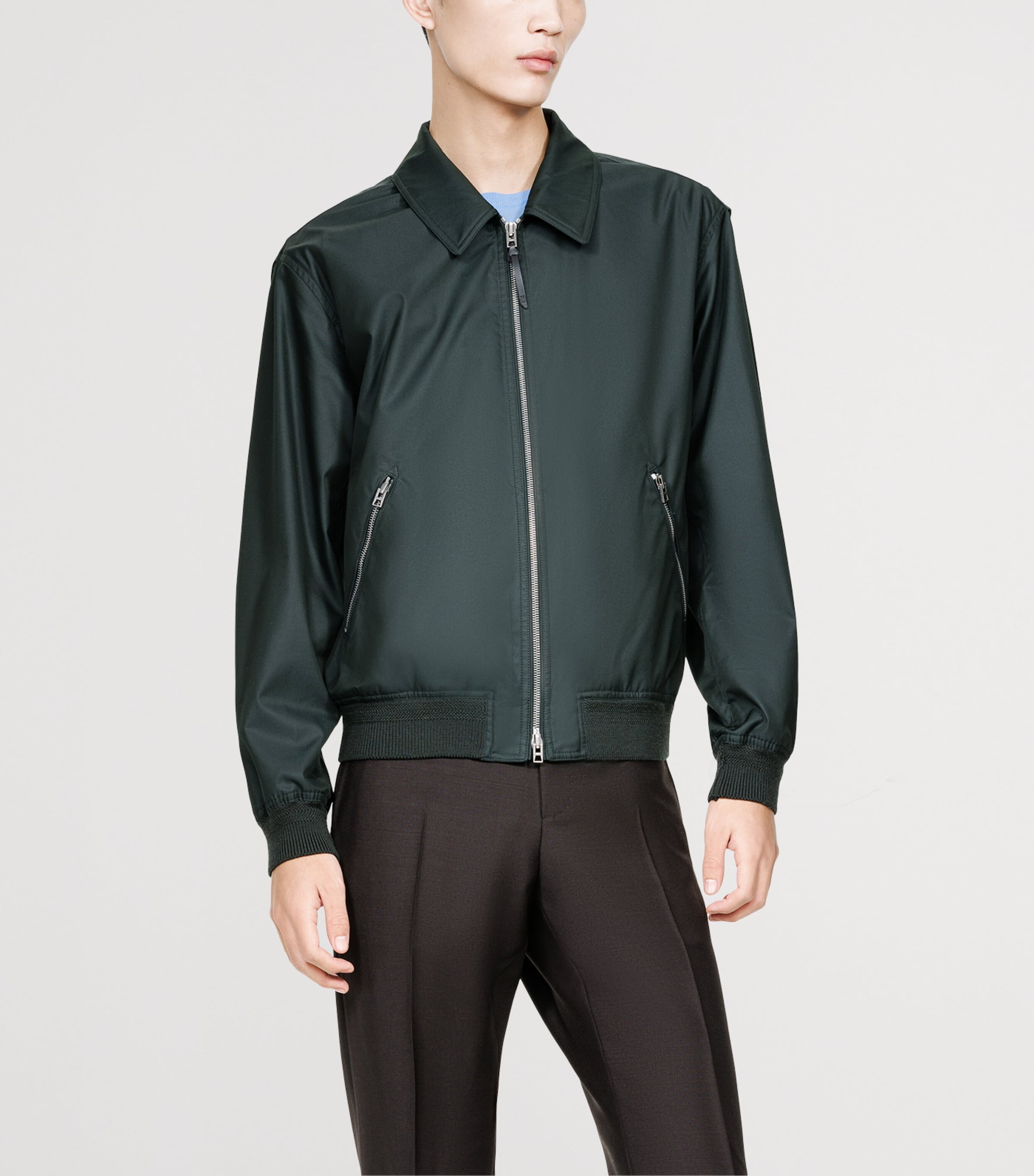 TOM FORD Mens Cotton Bomber Jacket Gct Image 3