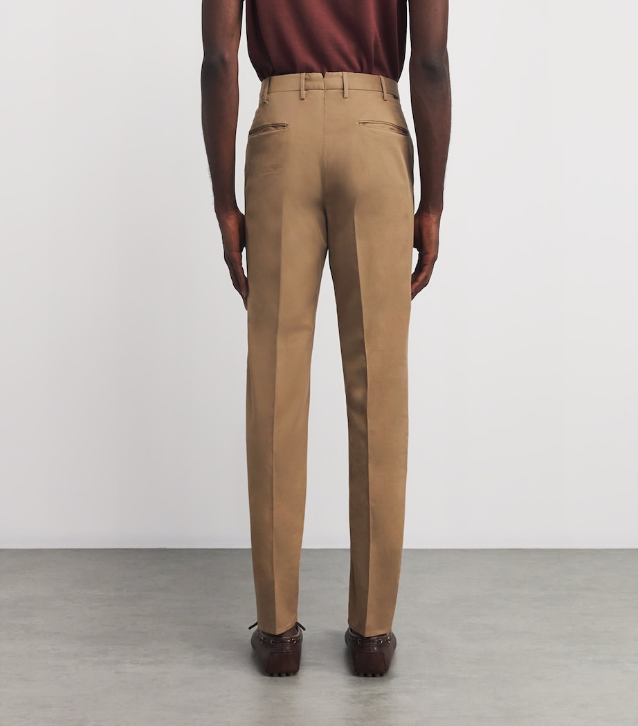 Cotton Royal Batavia Slim Chinos 520 NOCE SCURO Image 4