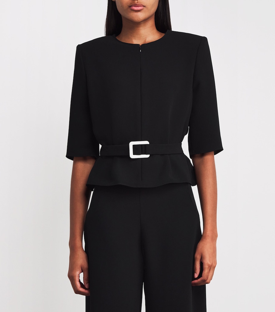 Georgette Lola Top BLA Image 3